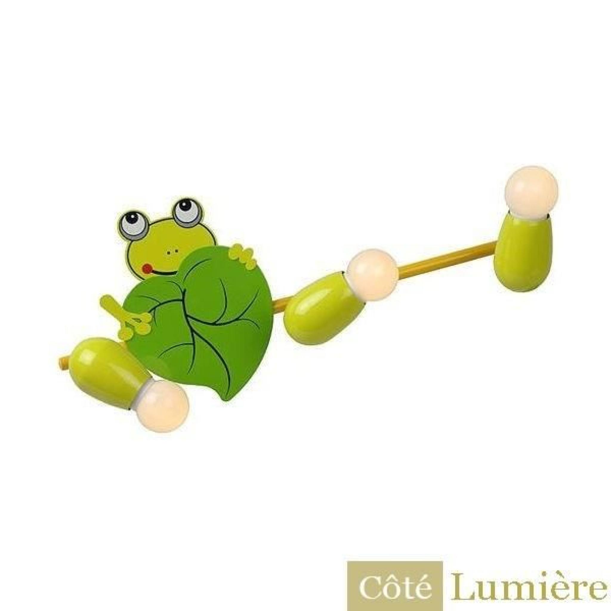 Lucide - Applique enfant Froggy 3 lampes