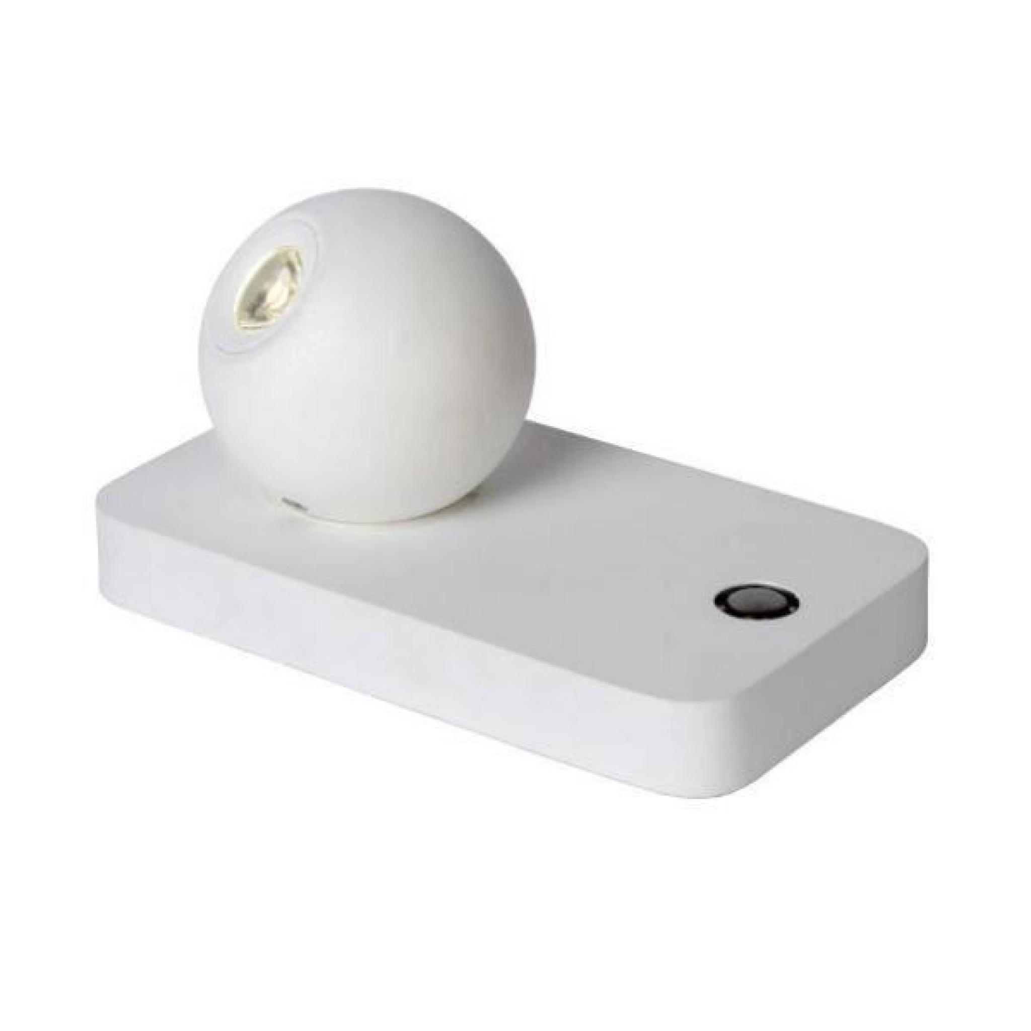 Lucide - Lampe de table Oby LED blanc