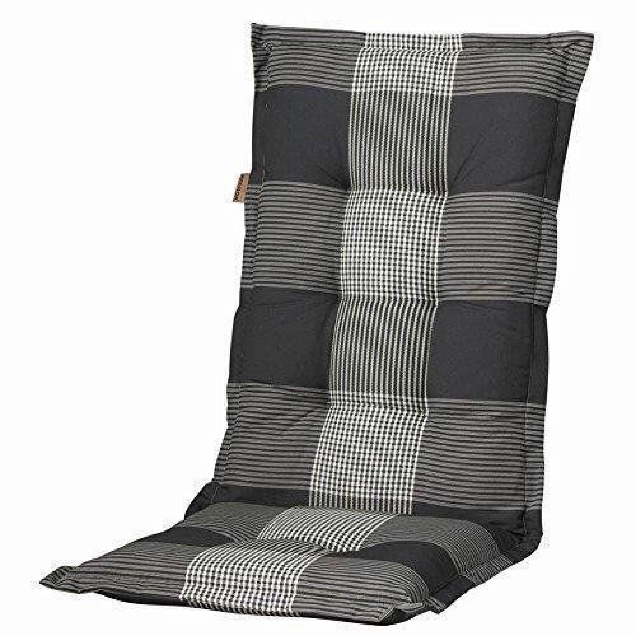 Madison 7FLORC184 Florence Galette de chaise 75 % coton 25 % polyester Gris 47 x 47 cm…