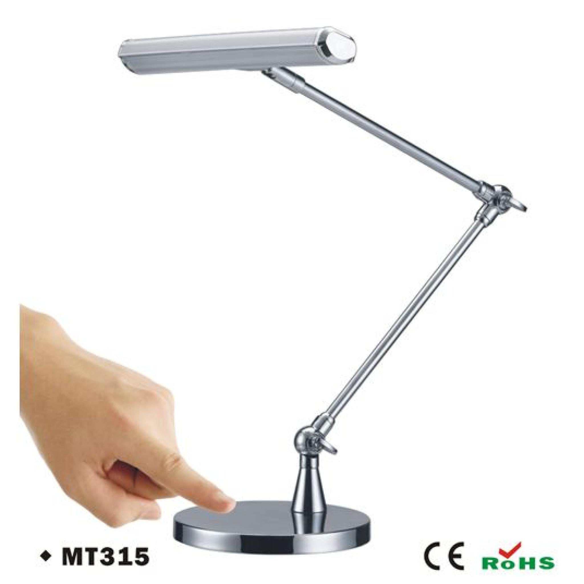 Mecer - MT315 - Lampe de bureaux tactile - chrome