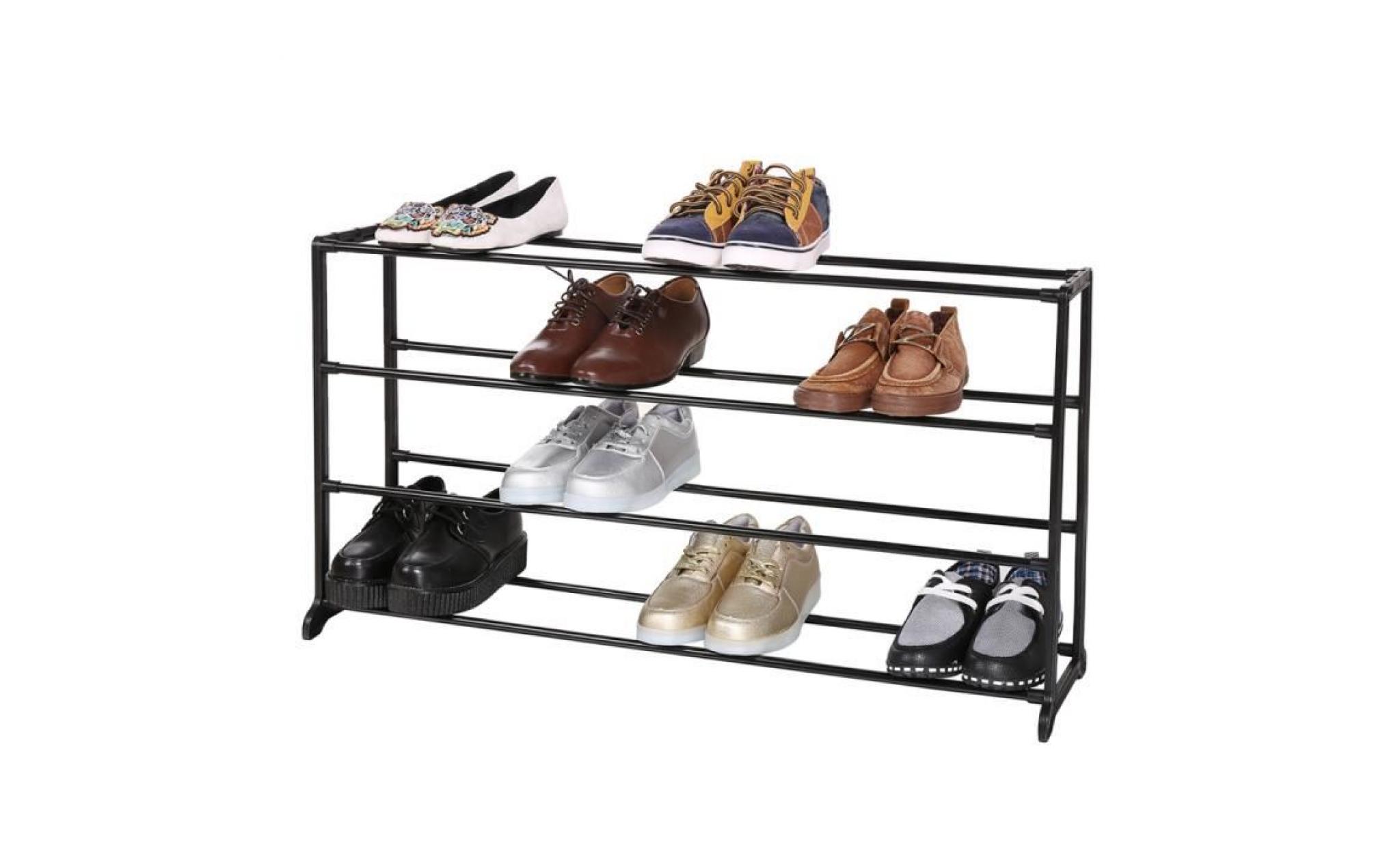 meuble à chaussure amovible portable 10 niveau chaussures étagère chaussures pas cher