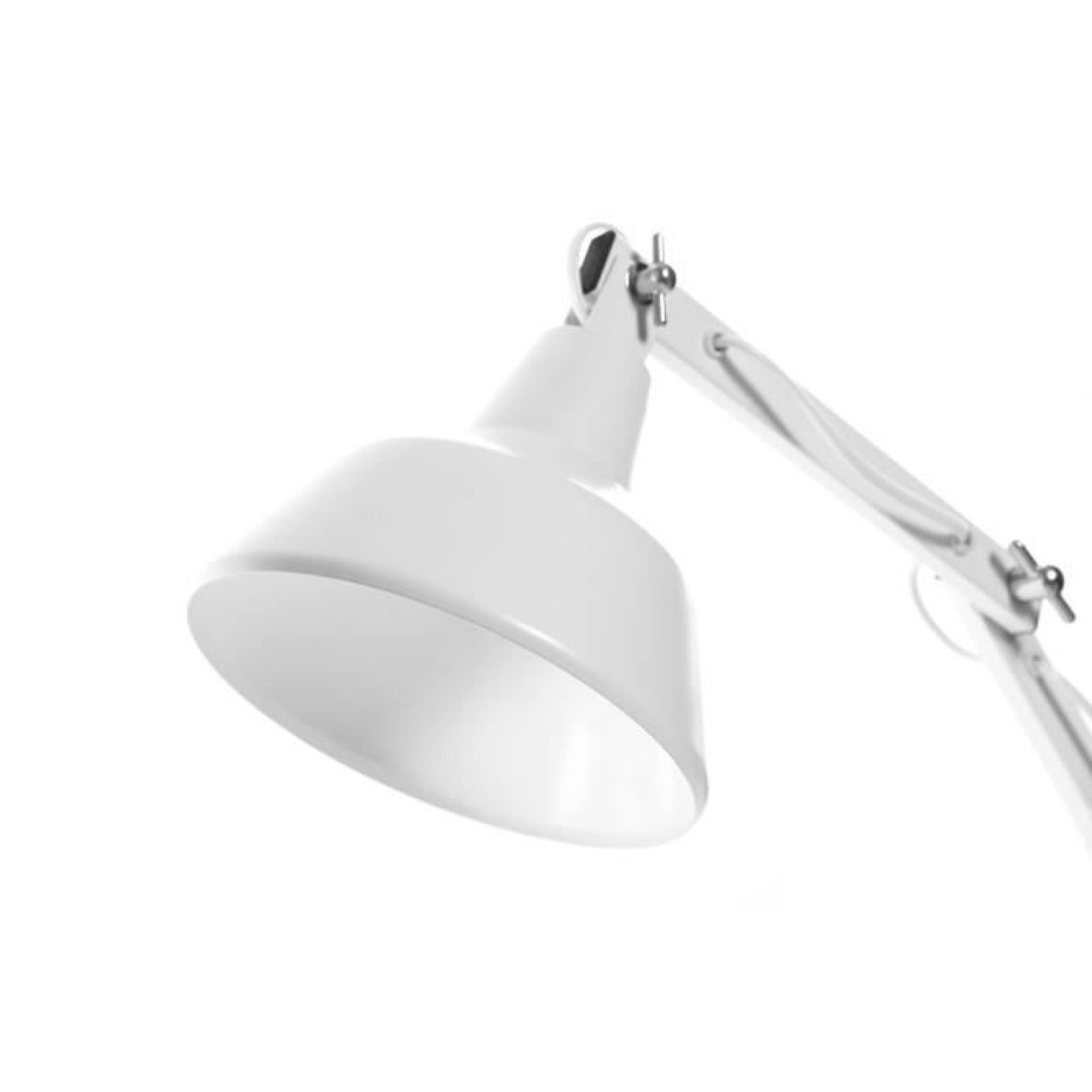 Miliboo - Lampe à poser design blanc OLIMPIA  pas cher