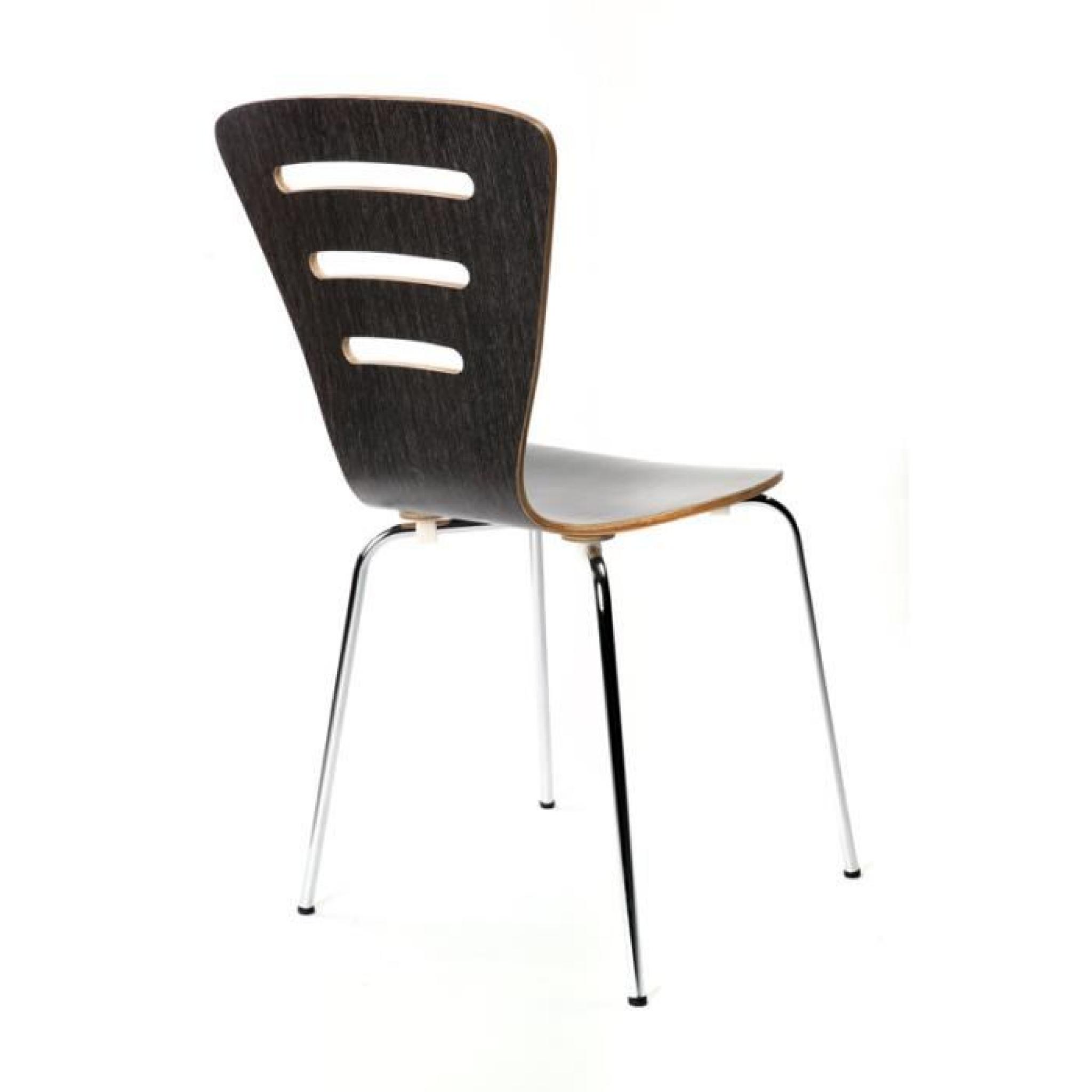 Miliboo - Lot de 2 chaises design empilables bo… pas cher