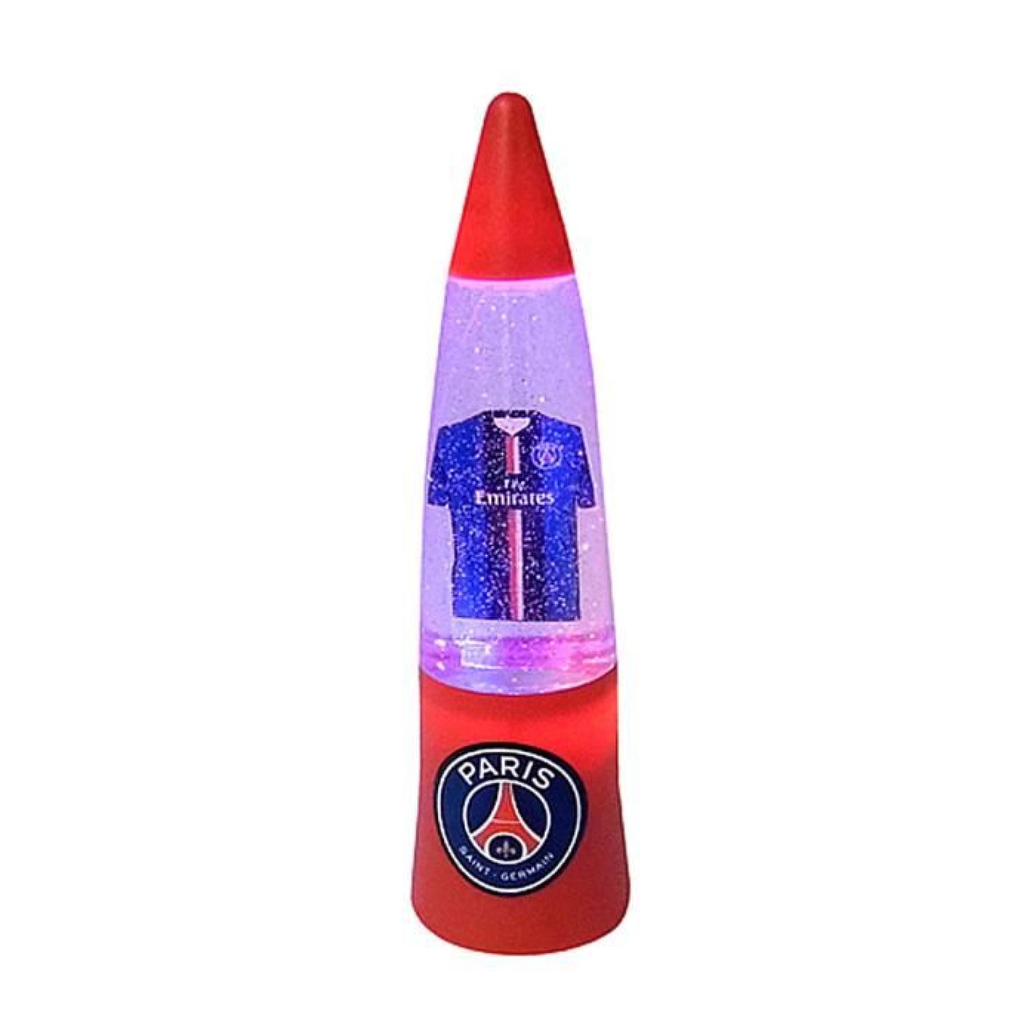 Mini Lampe à Paillettes PSG Officielle - Rouge