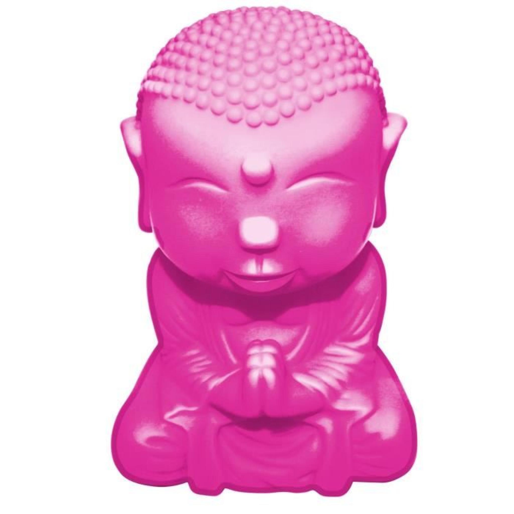 Mini lampe Bouddha rose, luminaire d'ambiance zen, cadeau Bouddha pas cher