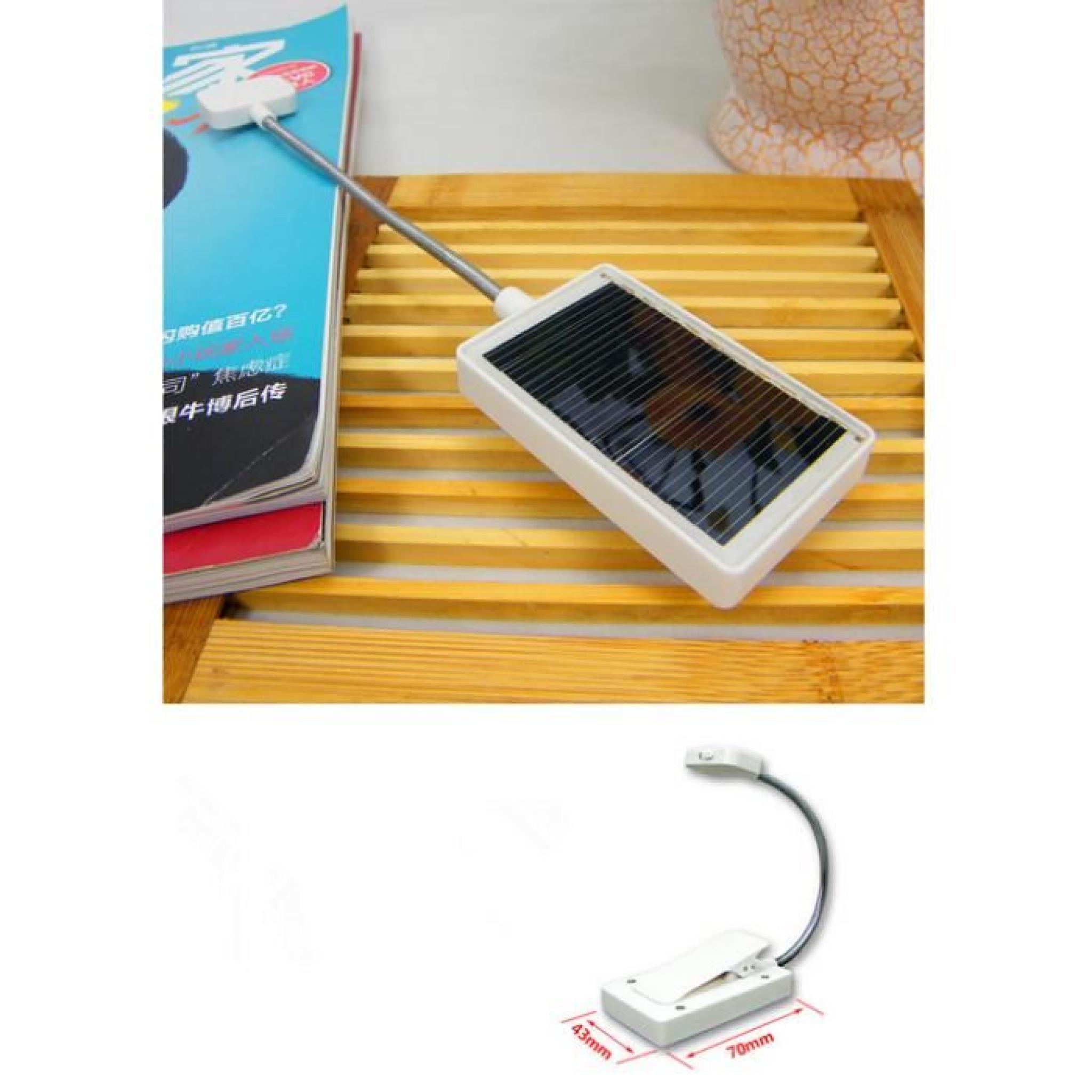 Mini - solaire portable de lampe de livre de la lampe pas cher