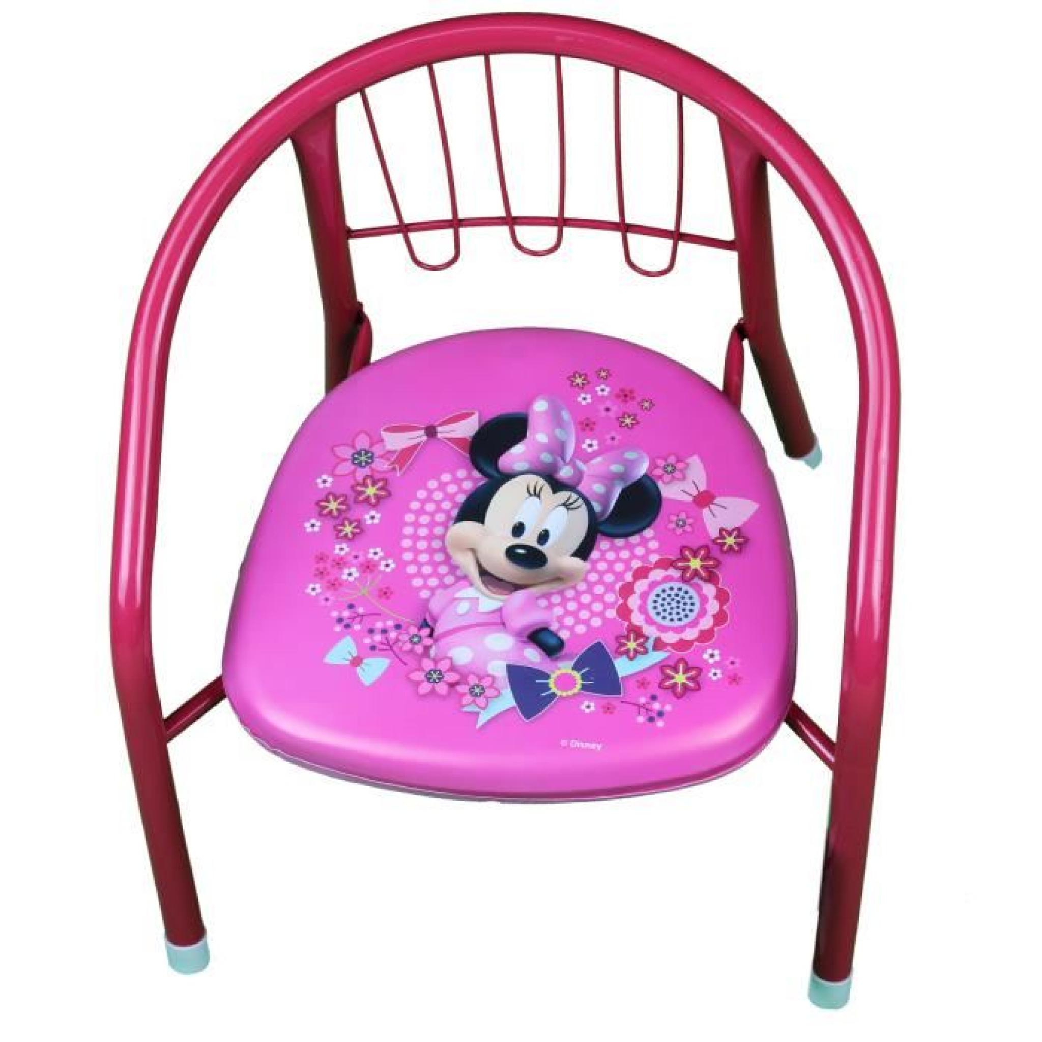 Minnie Chaise Fille Fleurs pas cher