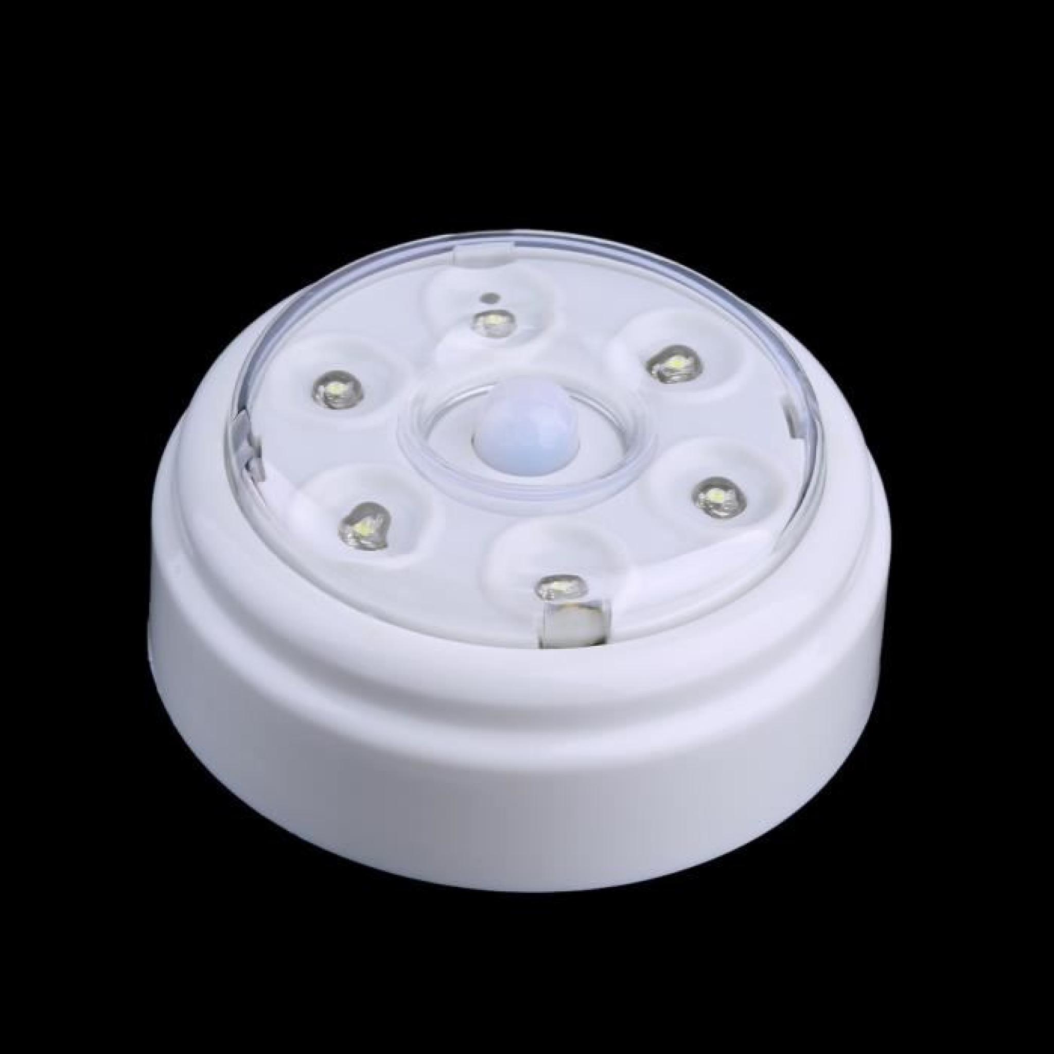 Mode 6 LED capteur PIR Auto IR sans fil infrarouge détecteur de mouvement Lampe