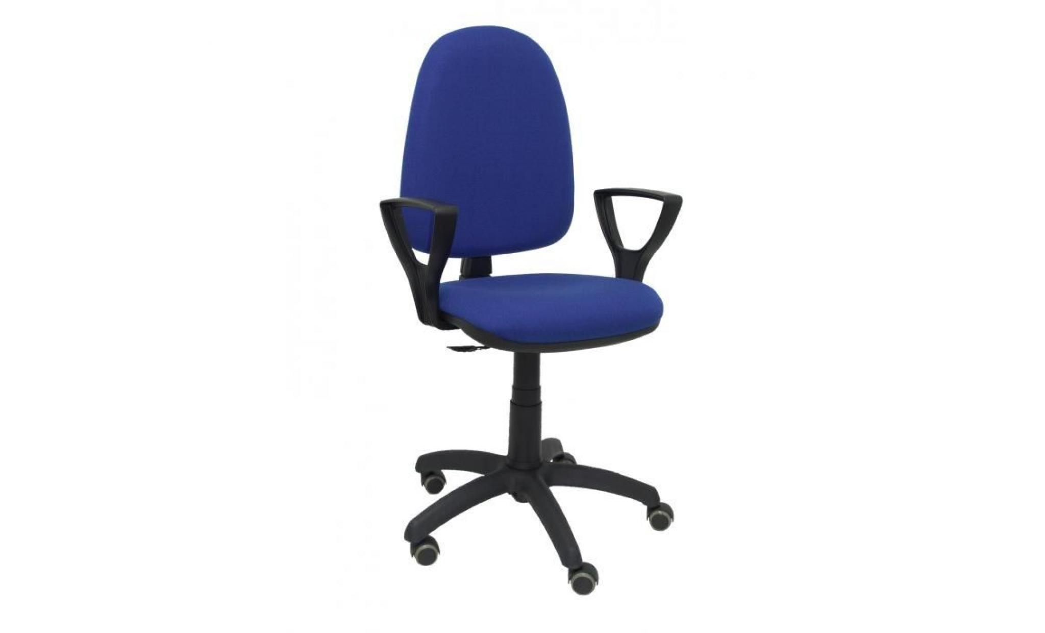 modèle 04cpbali229bgolfrp chaise de bureau ergonomique avec mécanisme de contact permanent, réglable en hauteur et roues de parquet