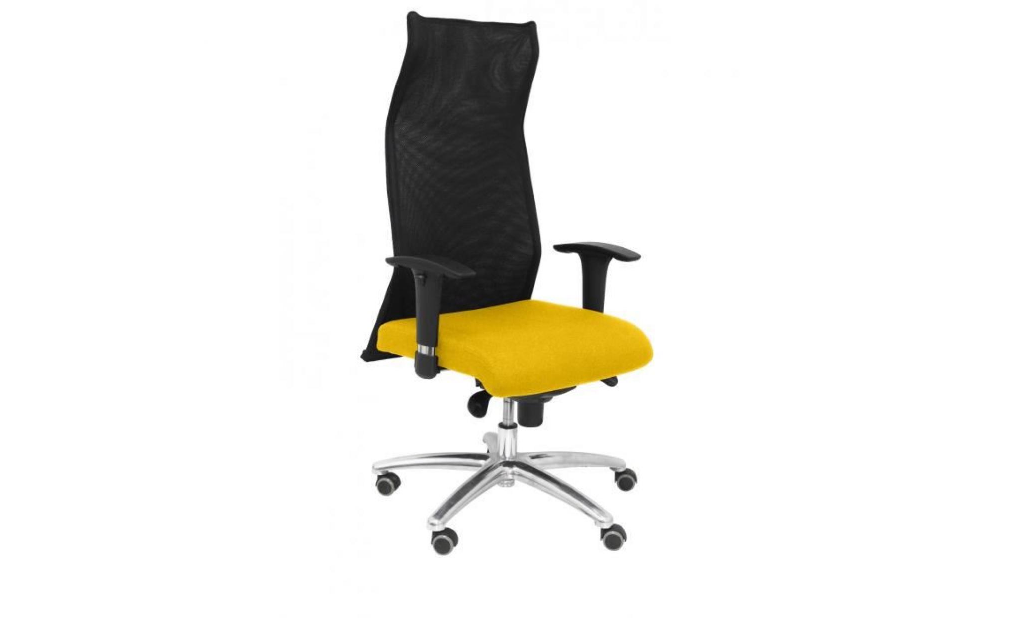 modèle 13sbali100 chaise de bureau ergonomique avec mécanisme synchrone et réglable en hauteur dossier du maille noir respirante et