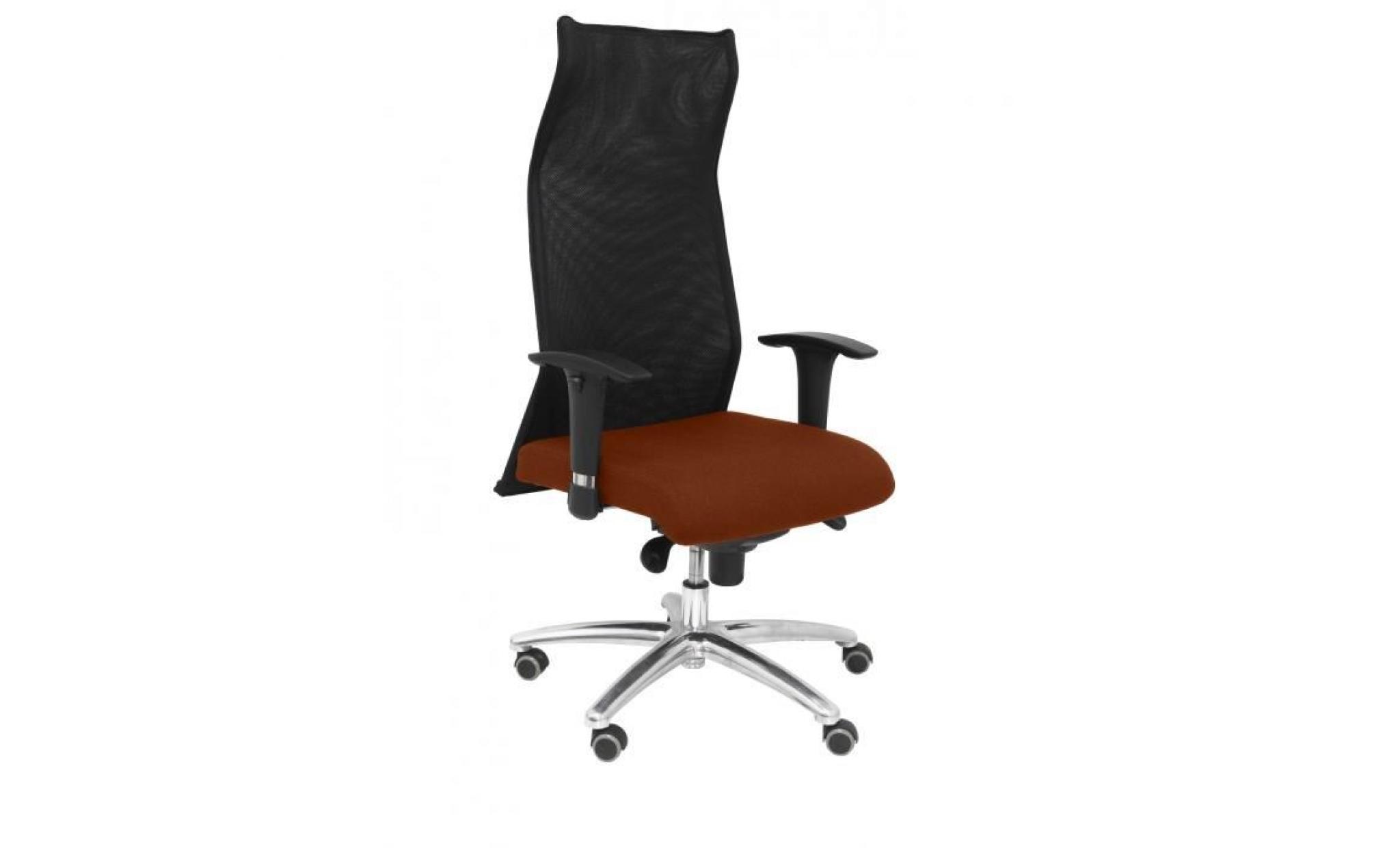 modèle 13sbali363 chaise de bureau ergonomique avec mécanisme synchrone et réglable en hauteur dossier du maille noir respirante et