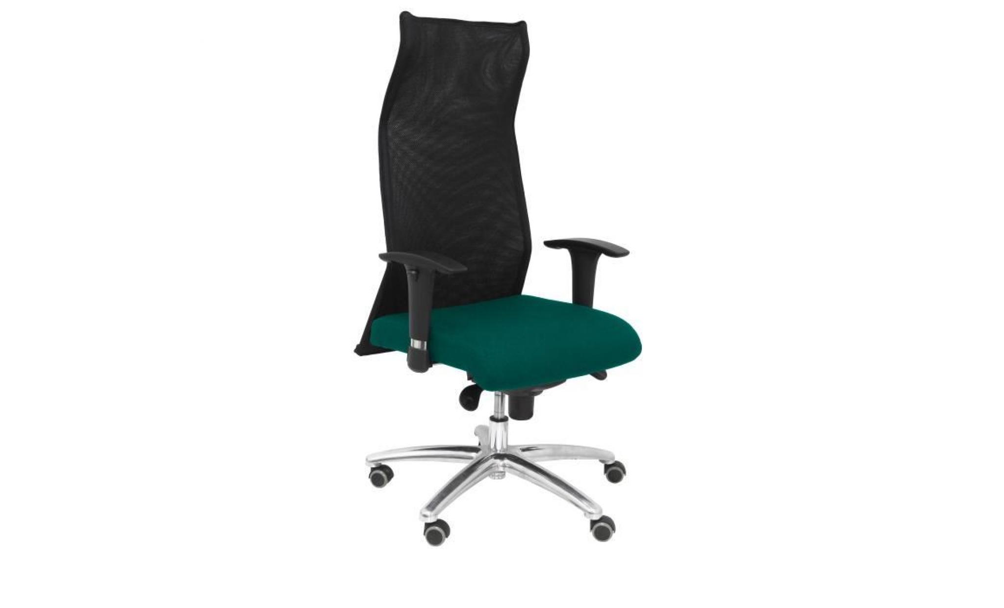 modèle 13sbali39 chaise de bureau ergonomique avec mécanisme synchrone et réglable en hauteur dossier du maille noir respirante et pas cher