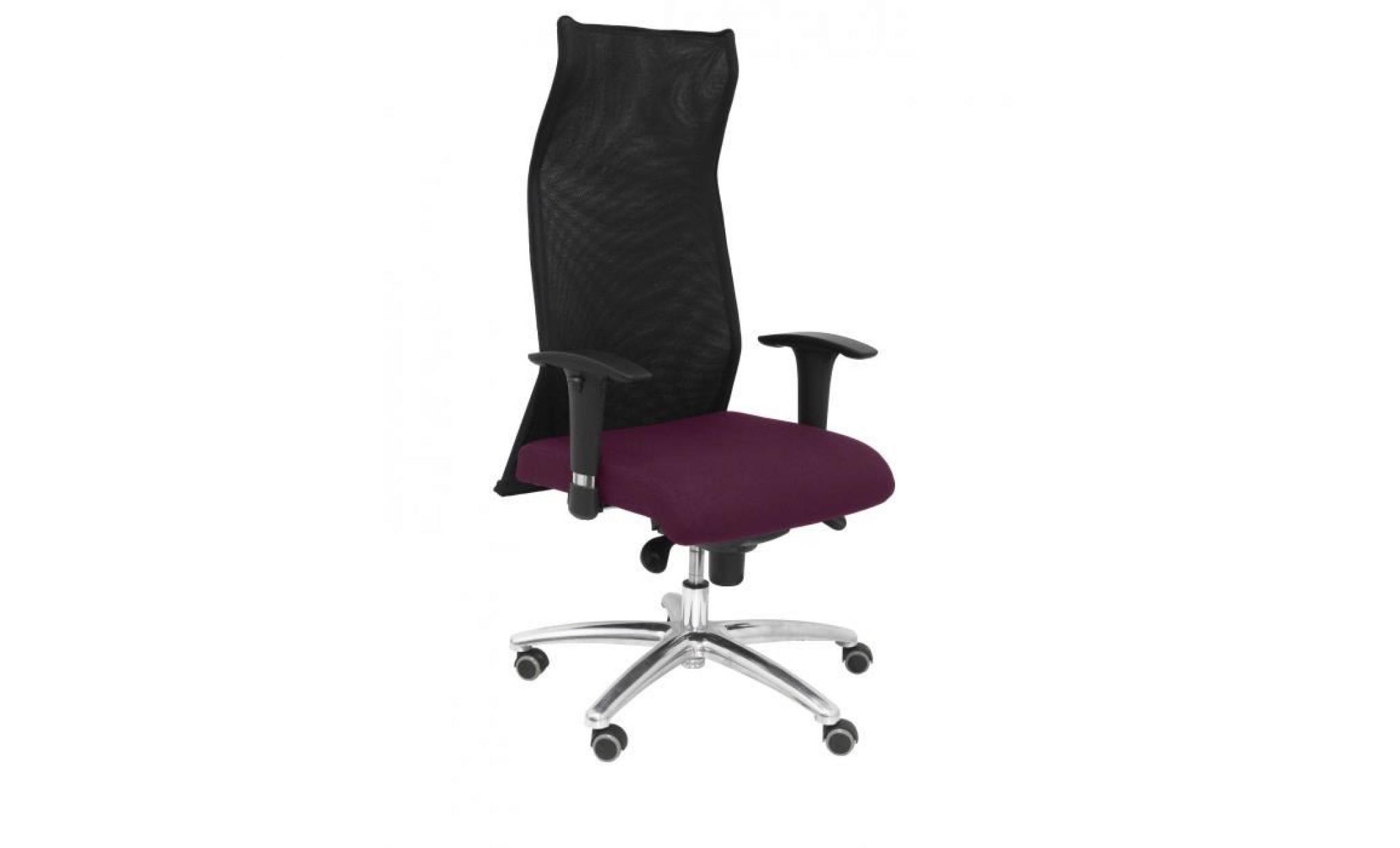 modèle 13sbali760 chaise de bureau ergonomique avec mécanisme synchrone et réglable en hauteur dossier du maille noir respirante et