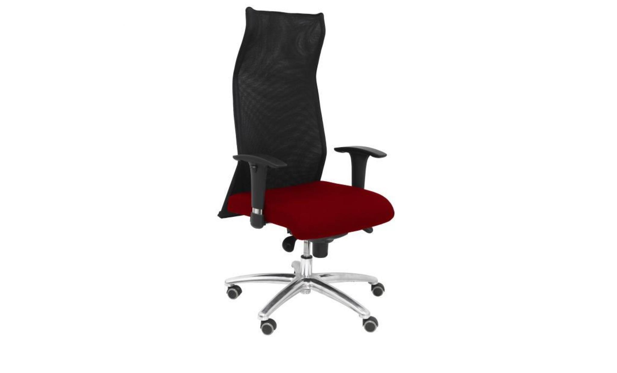 modèle 13sbali933 chaise de bureau ergonomique avec mécanisme synchrone et réglable en hauteur dossier du maille noir respirante et pas cher