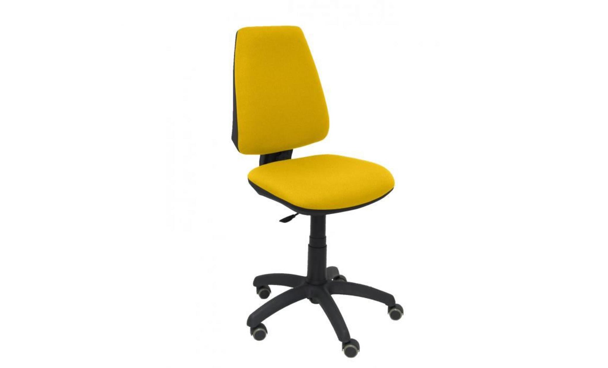 modèle 14cpbali100rp cp chaise de bureau ergonomique avec contact permanent, réglable en hauteur et roues de parquet assise et