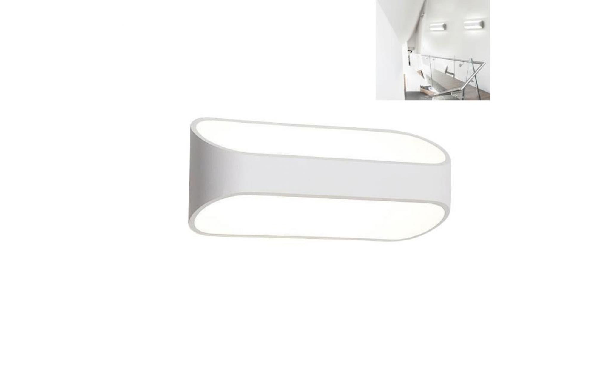moderne 5w led applique en aluminium luminaire décoratif lumières lampe pour la chambre À coucher corridor escalier (lumière blan...