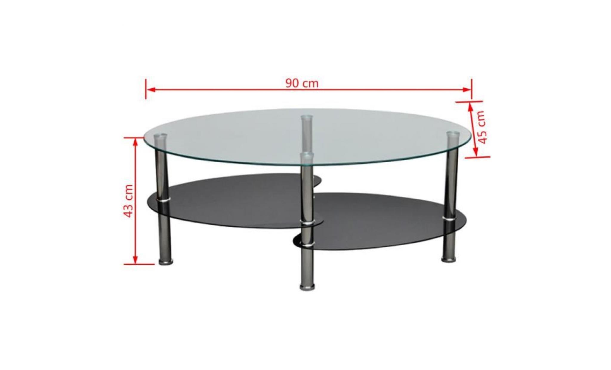moderne table basse table à thé console salon  90 x 45 x 43 cmcontemporain scandinave avec design exclusif noir pas cher