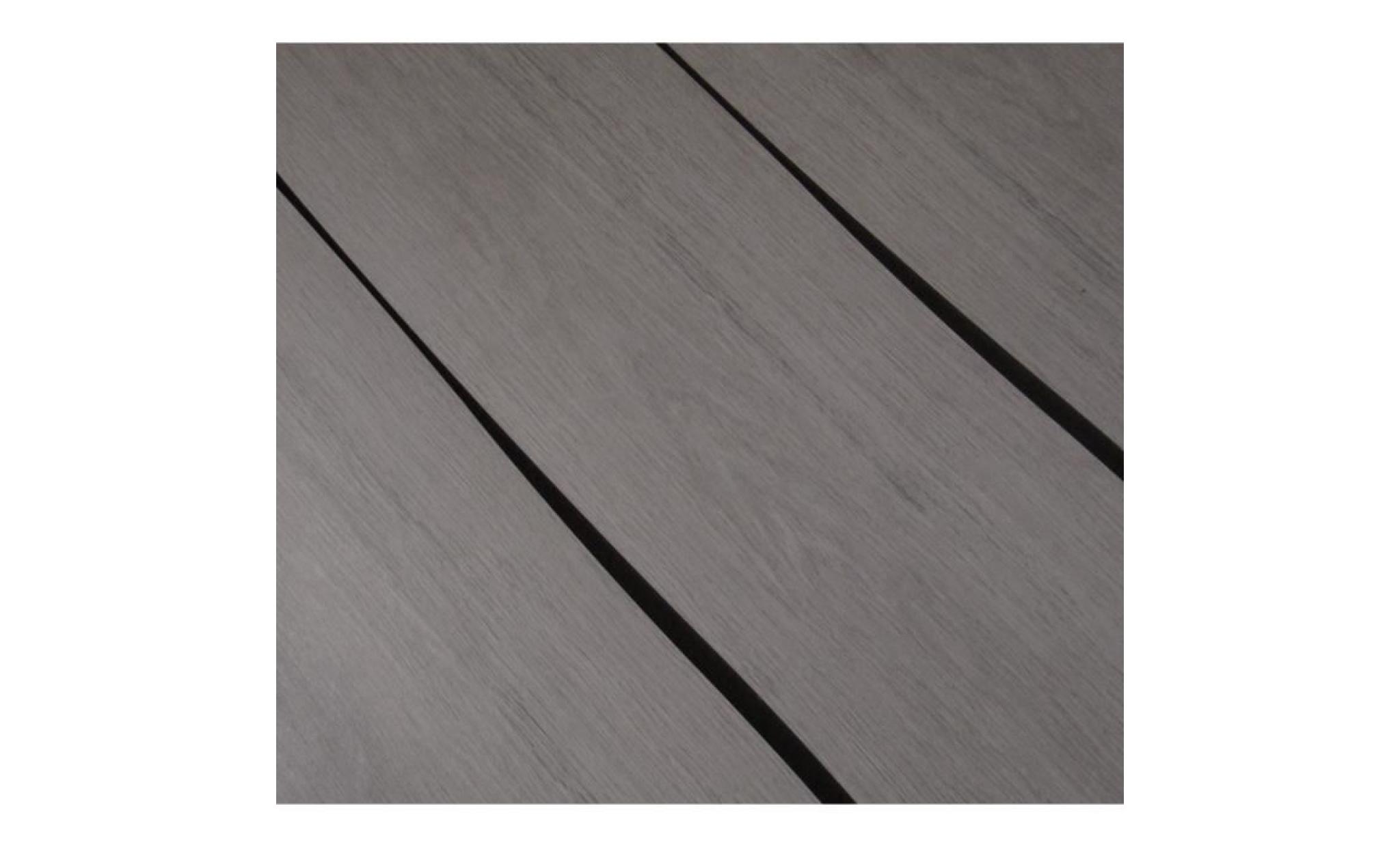 montana table basse style scandinave décor chêne cendré satiné   l 111 cm pas cher