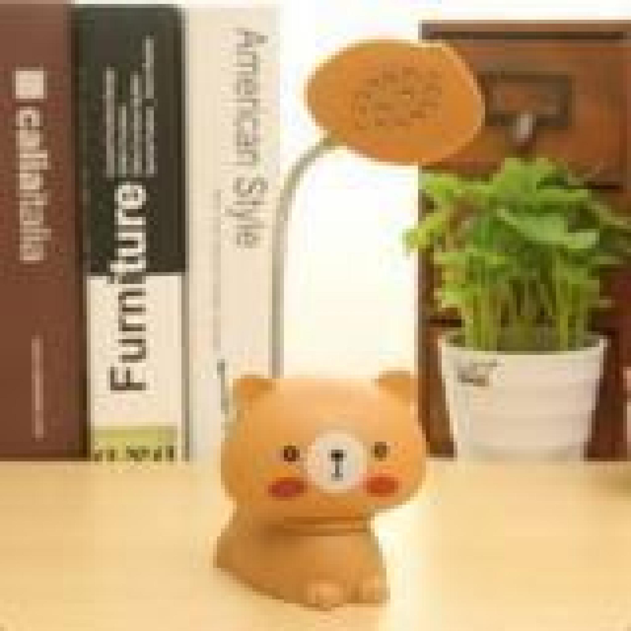 MOONAR® Lampe LED de chargement de bureau, forme animale mignon, rechargeable