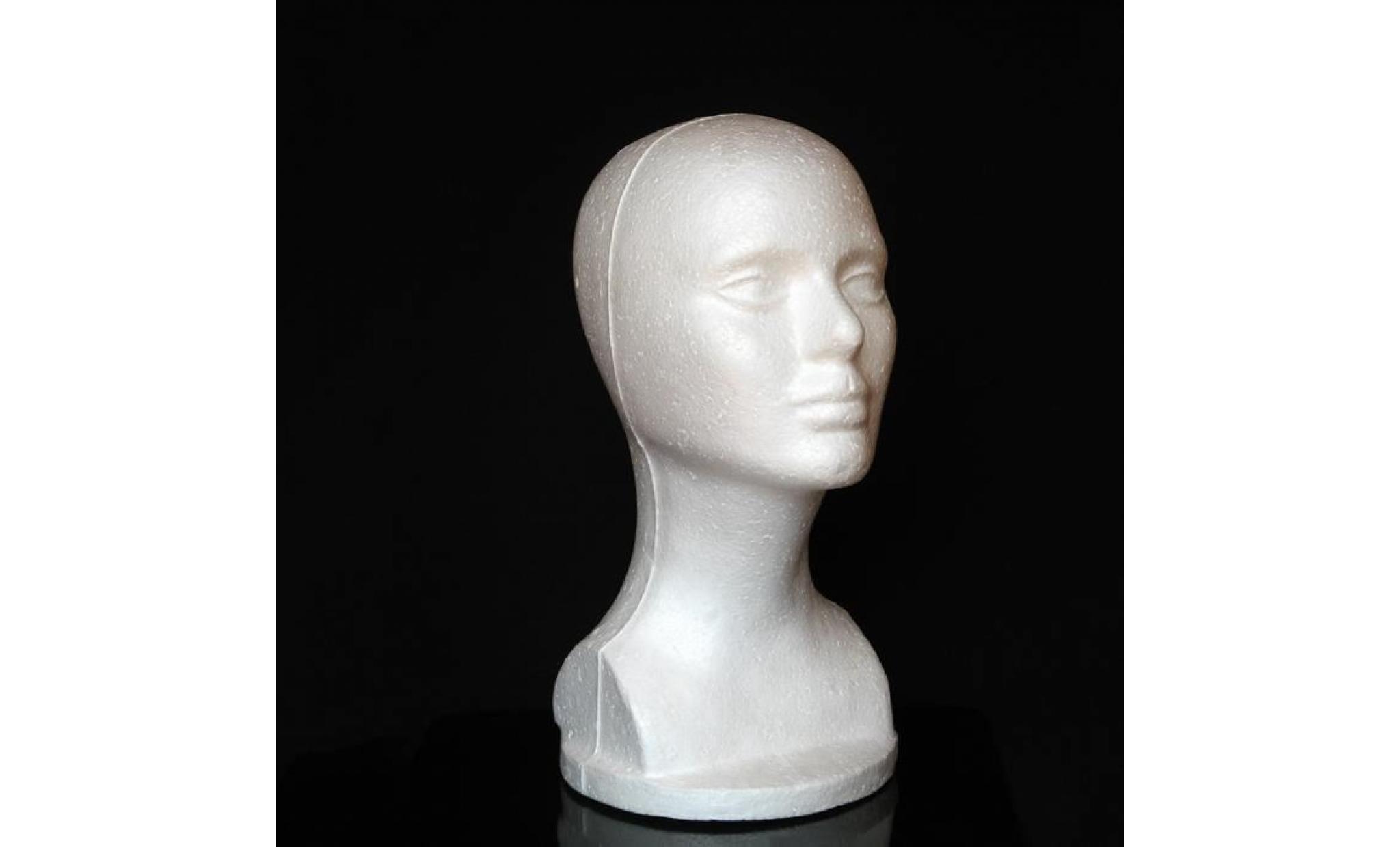 mousse féminine mannequin mannequin tête modèle magasin perruque cheveux bijoux présentoir pas cher