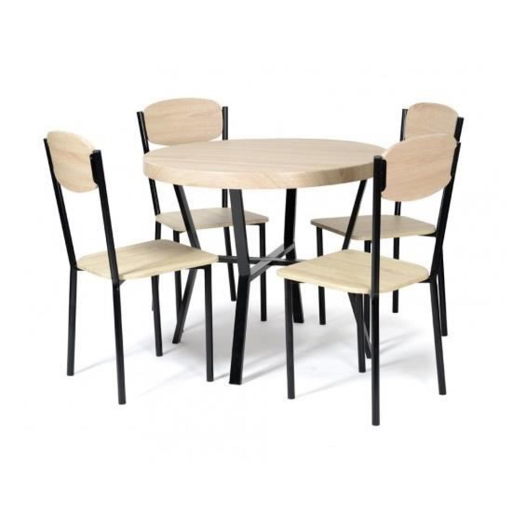 Mundo - Ensemble Table et 4 Chaises