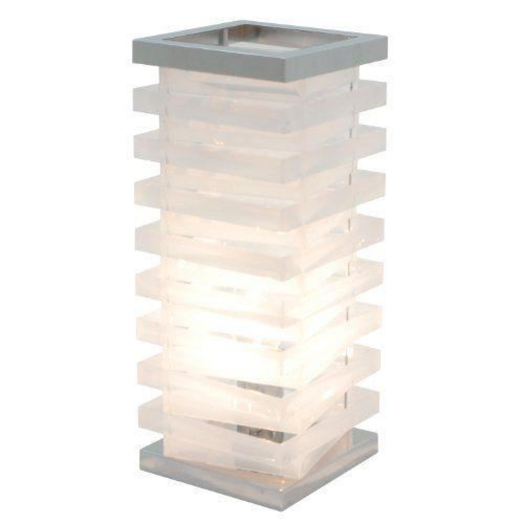 Naeve leuchten lampe de table touch/longueur: 11,5 cm-largeur: 11,5 cm-hauteur: 29,5 cm - 3069523 blanc