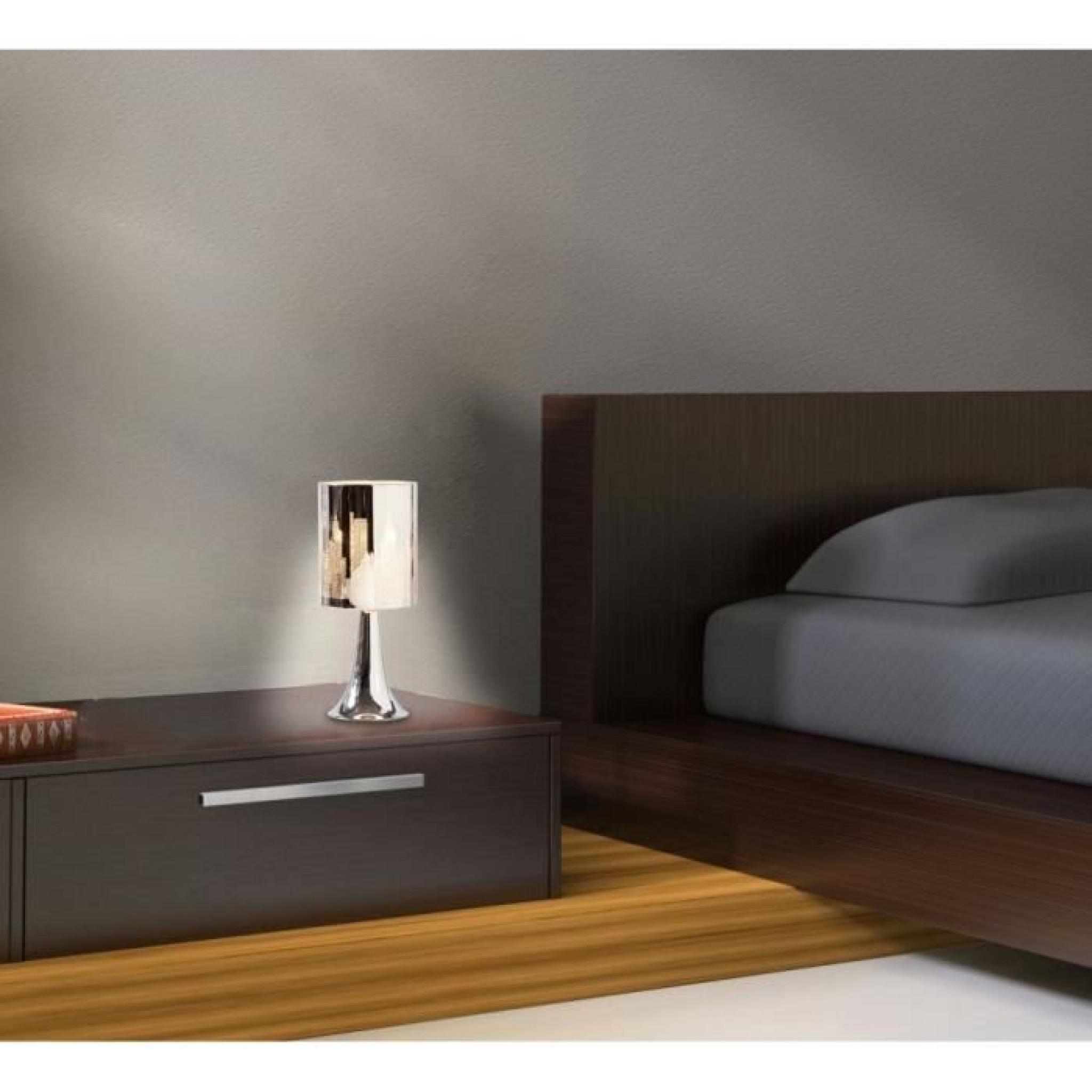 NEW YORK lampe touch, diam 14 x H30 pas cher