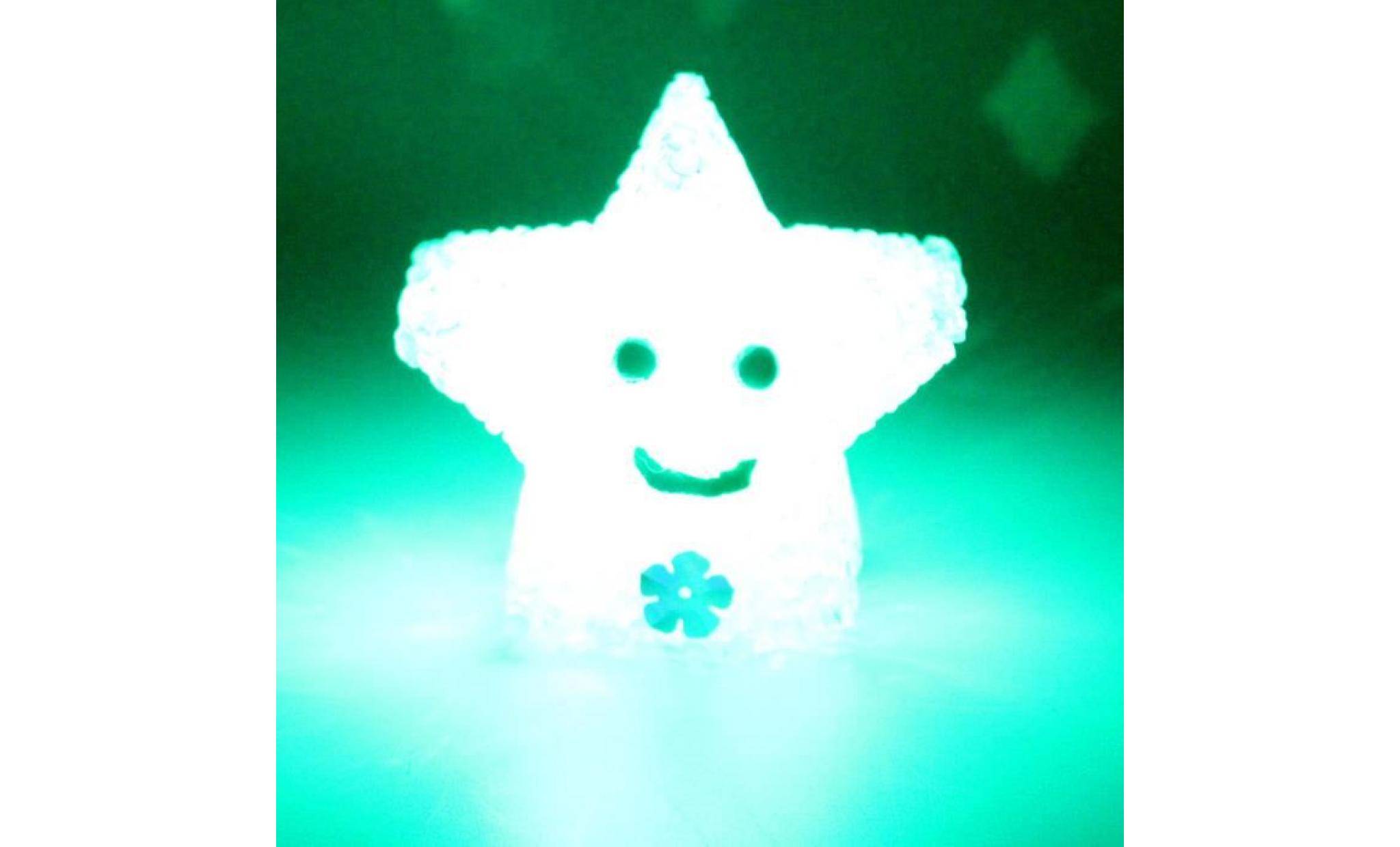 nouveau changement de couleur led light multi color magic nouveauté star smile night lamp@pansy3132 pas cher