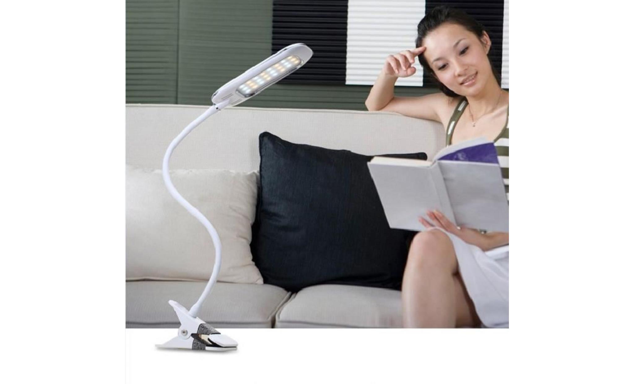 nouvelle led lampe led usb protection des yeux réglable clip flexible table lumineuse dimmabl   108