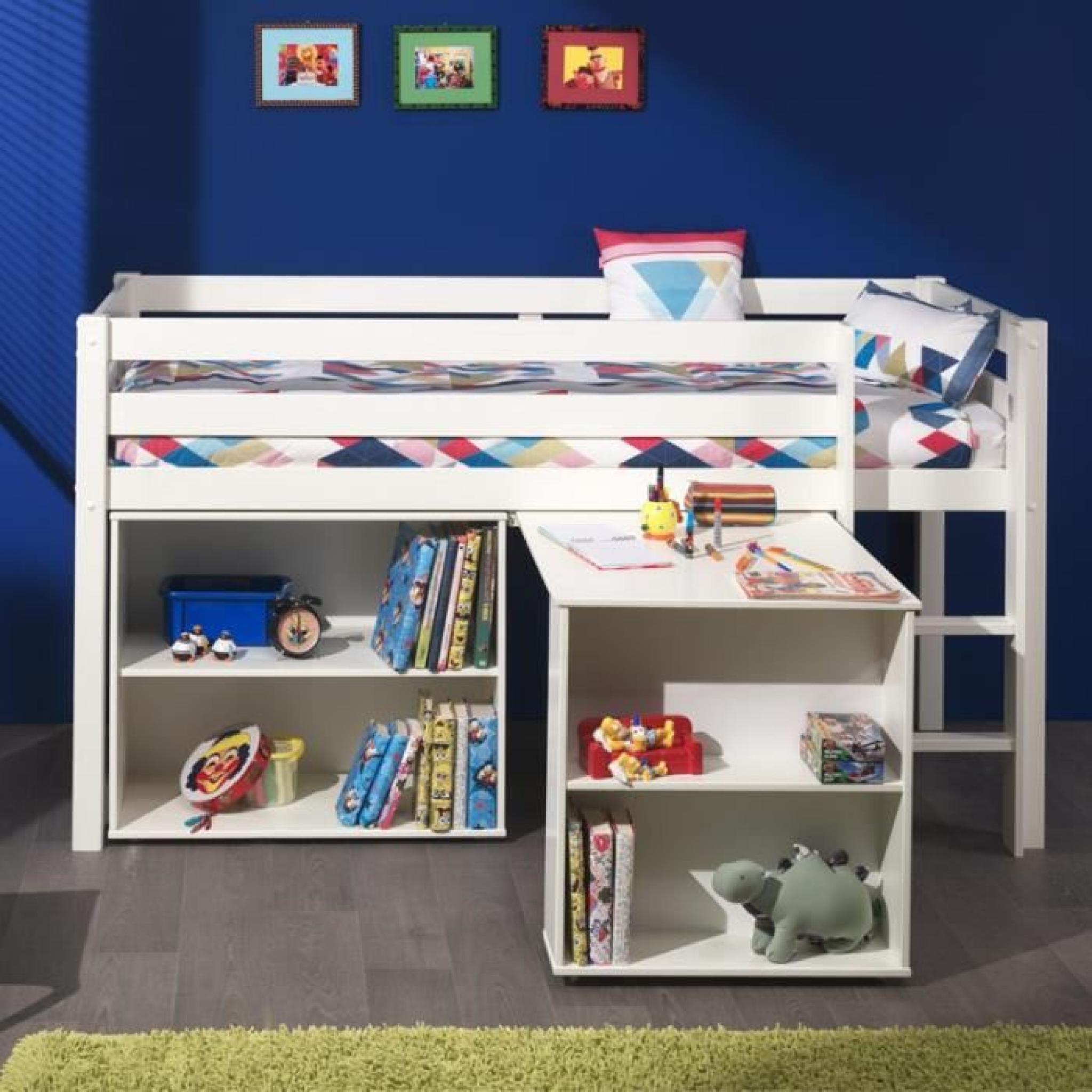 Pack - Lit Enfant Bureau & Bibliothèque 