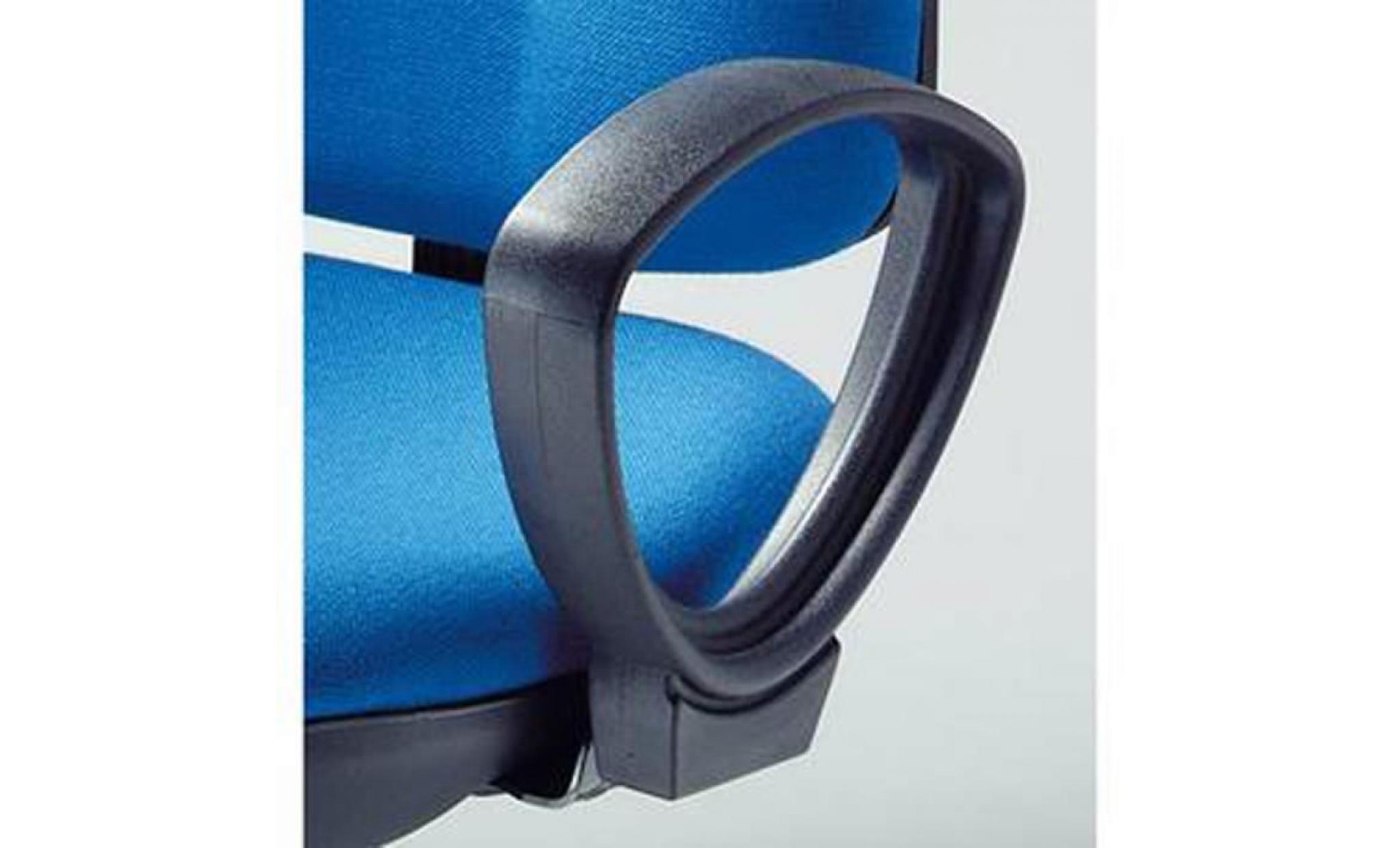 paire d'accoudoirs fixes noirs pour sièges webstar