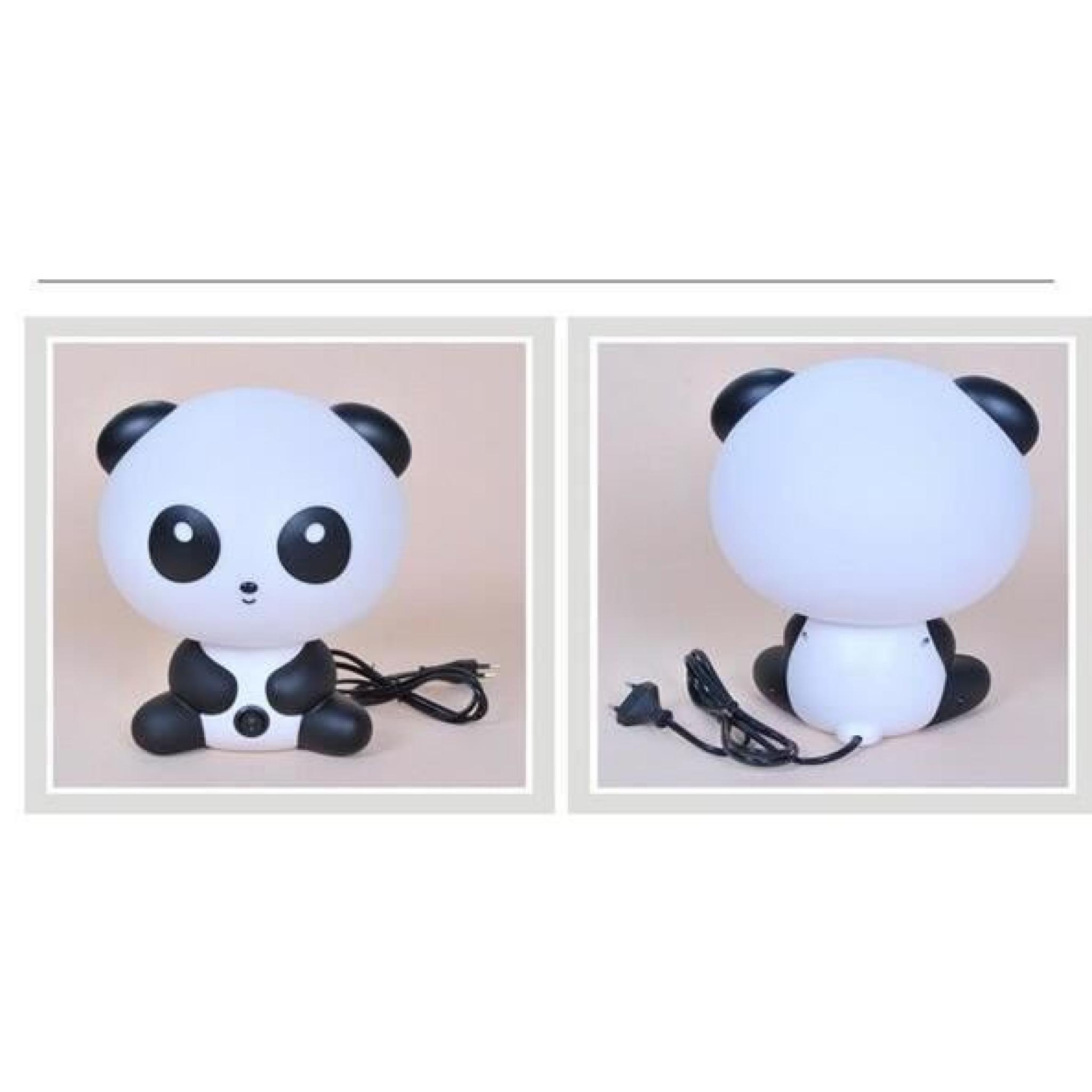 Panda mignon Veilleuse Nuit Lampe LED Ambiant Capt