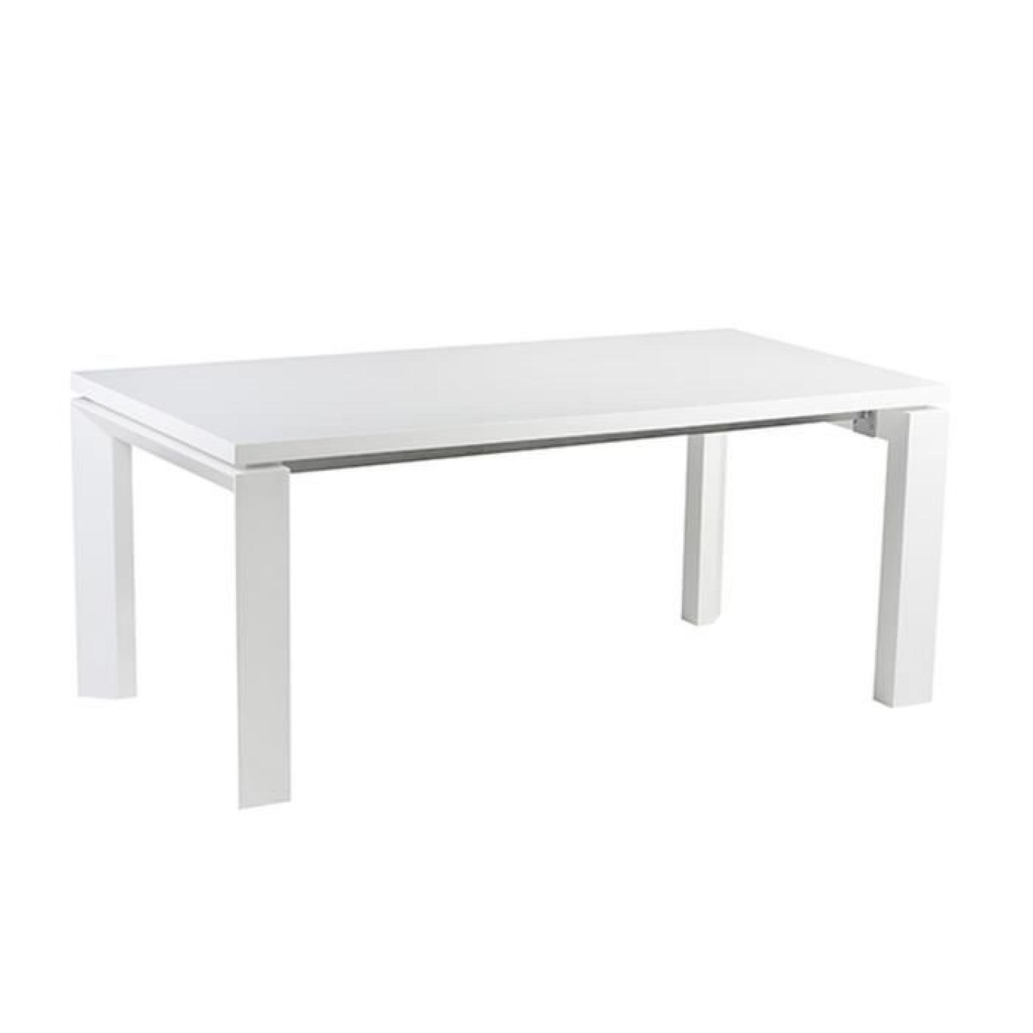 PAX Table 180cm - Blanc brillant