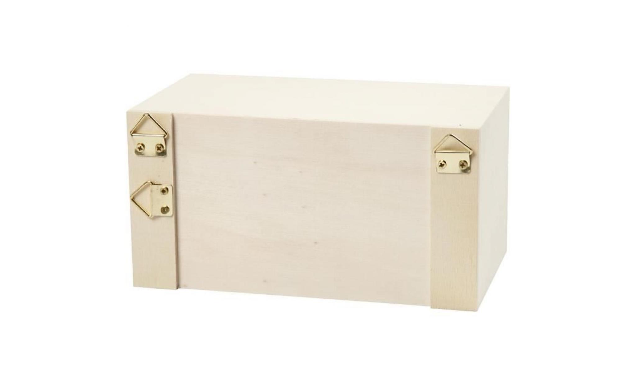 petit commode de bois clair avec tiroirs carrés renversables permettant le commode d'être placé horizontalement ou  verticalement. pas cher