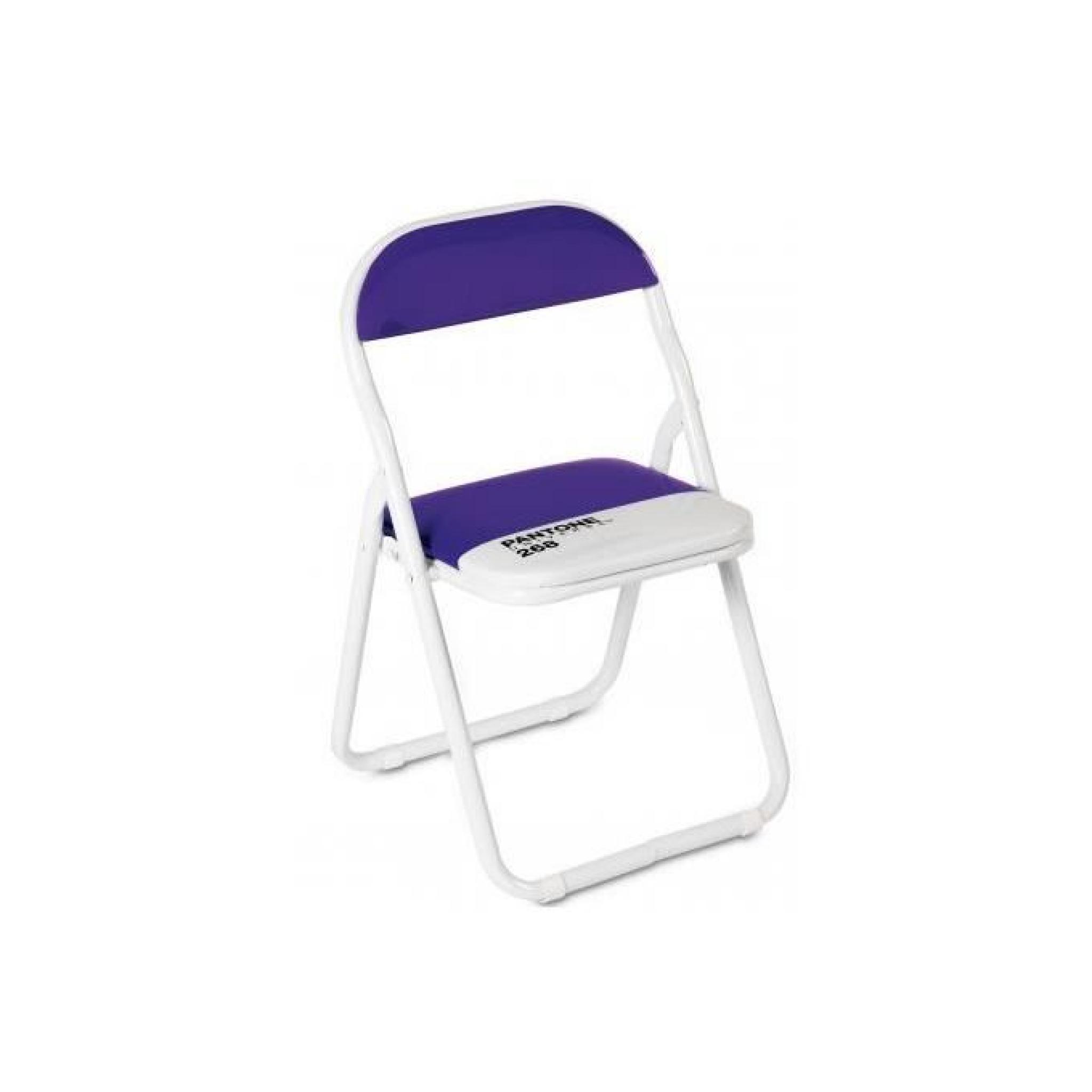 Petite chaise pliante Pantone violette Firenze Seletti