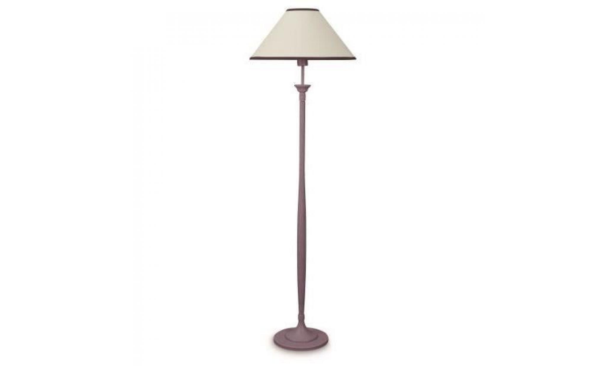 philips 915003463801 casella lampadaire synthétique gris 1 x 60 w 44,2 x 141,69