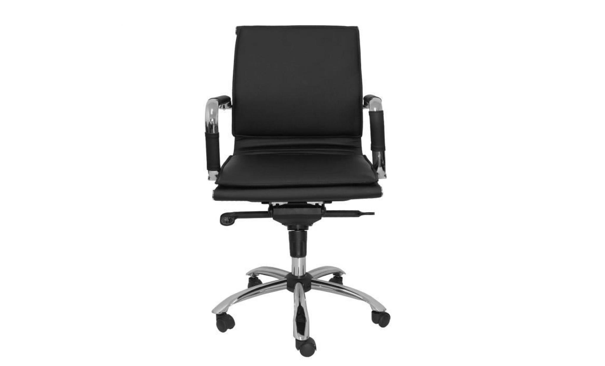 piqueras  y crespo modèle 04cp   chaise de bureau ergonomique avec mécanisme de contact permanent et réglable en hauteur pas cher