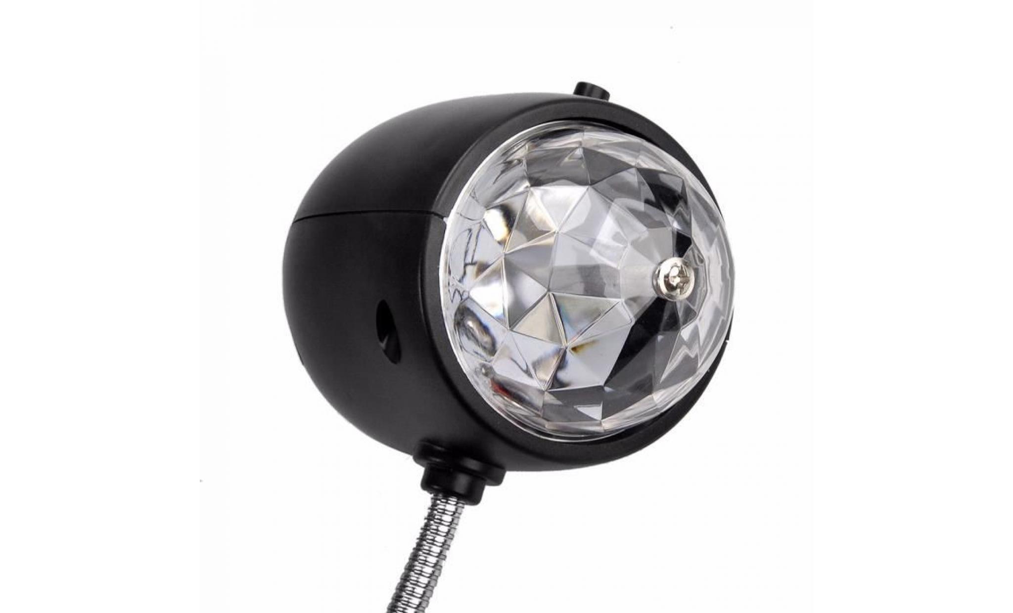 pjt70317416®lampe usb à effet de boule magic crystal ball rgb pas cher