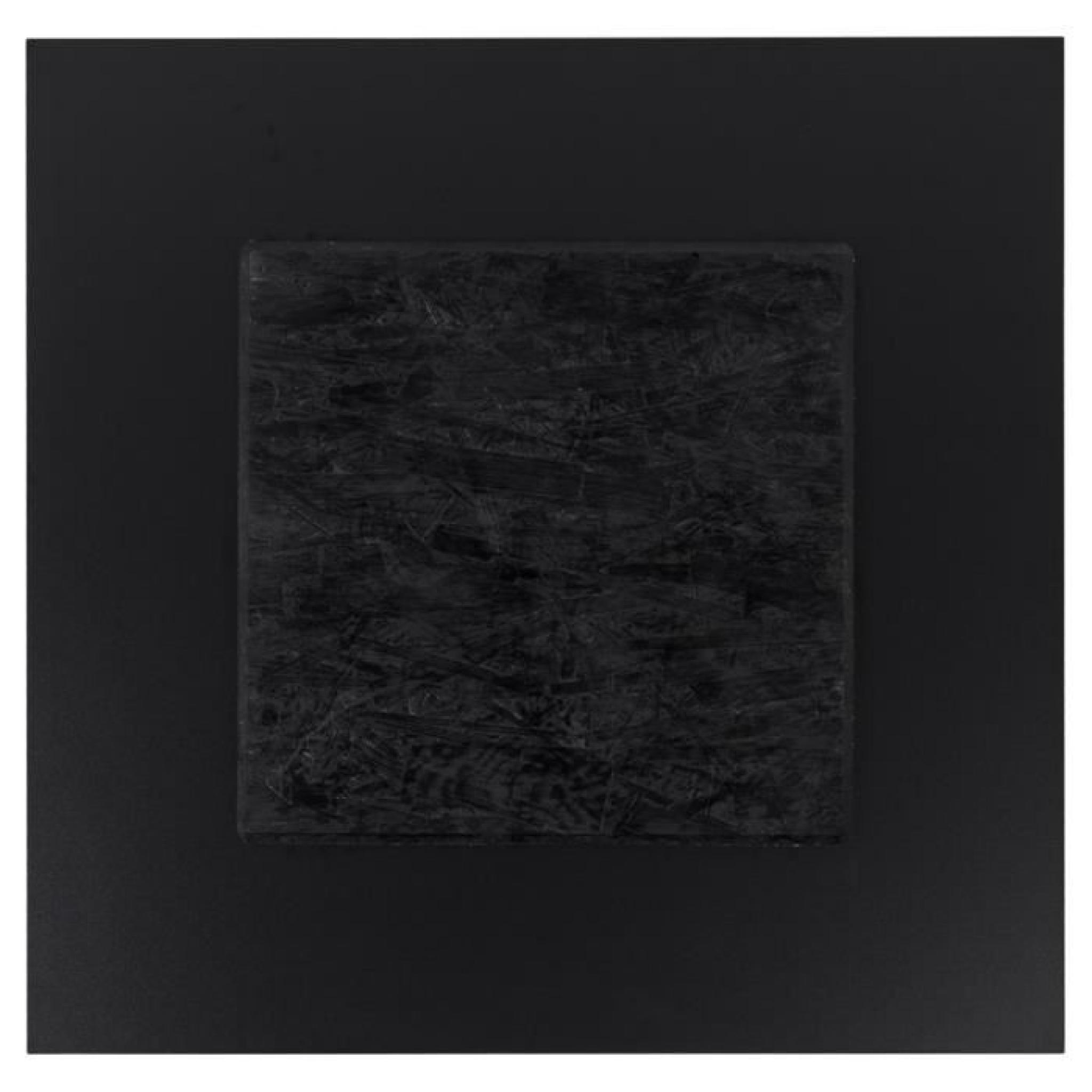 Plateau de table 'PLANO' carré 60x60cm noir en ... pas cher