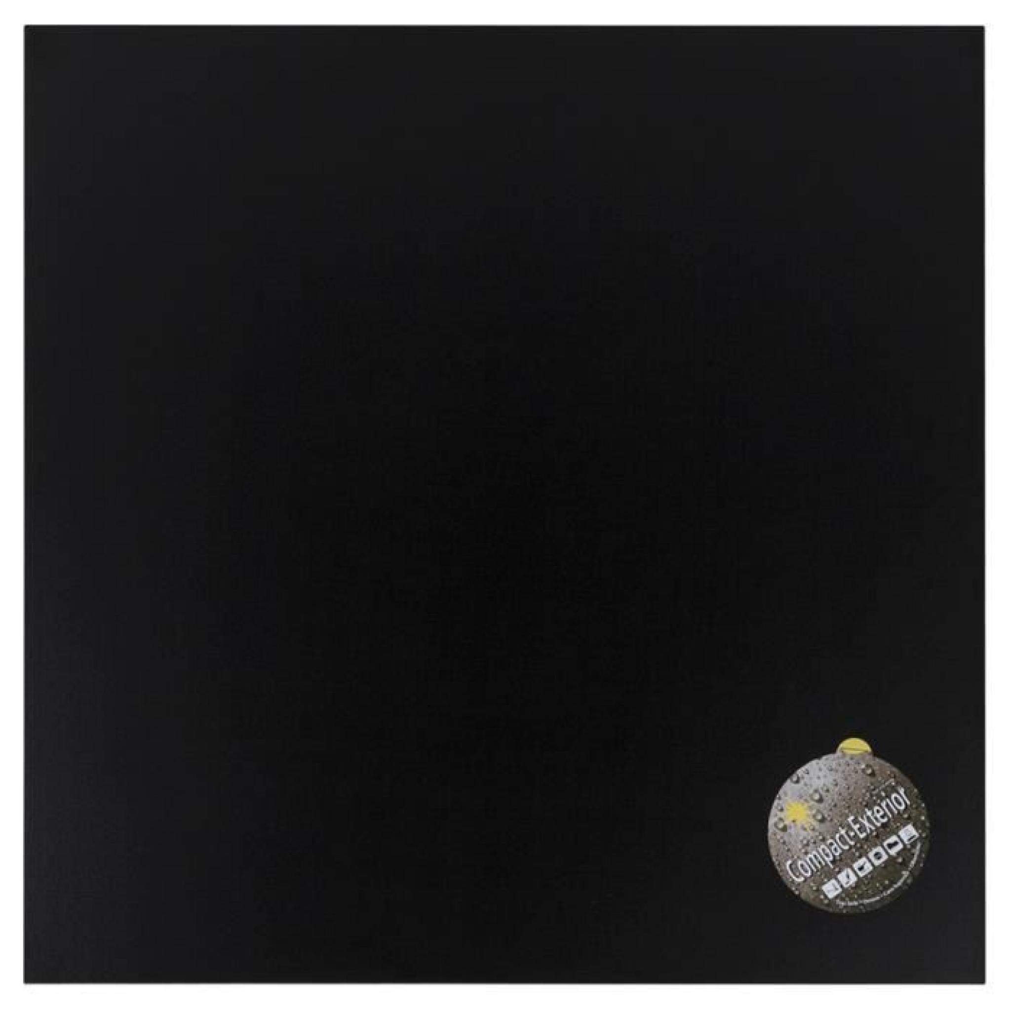 Plateau de table 'PLANO' carré 68x68cm noir en ...