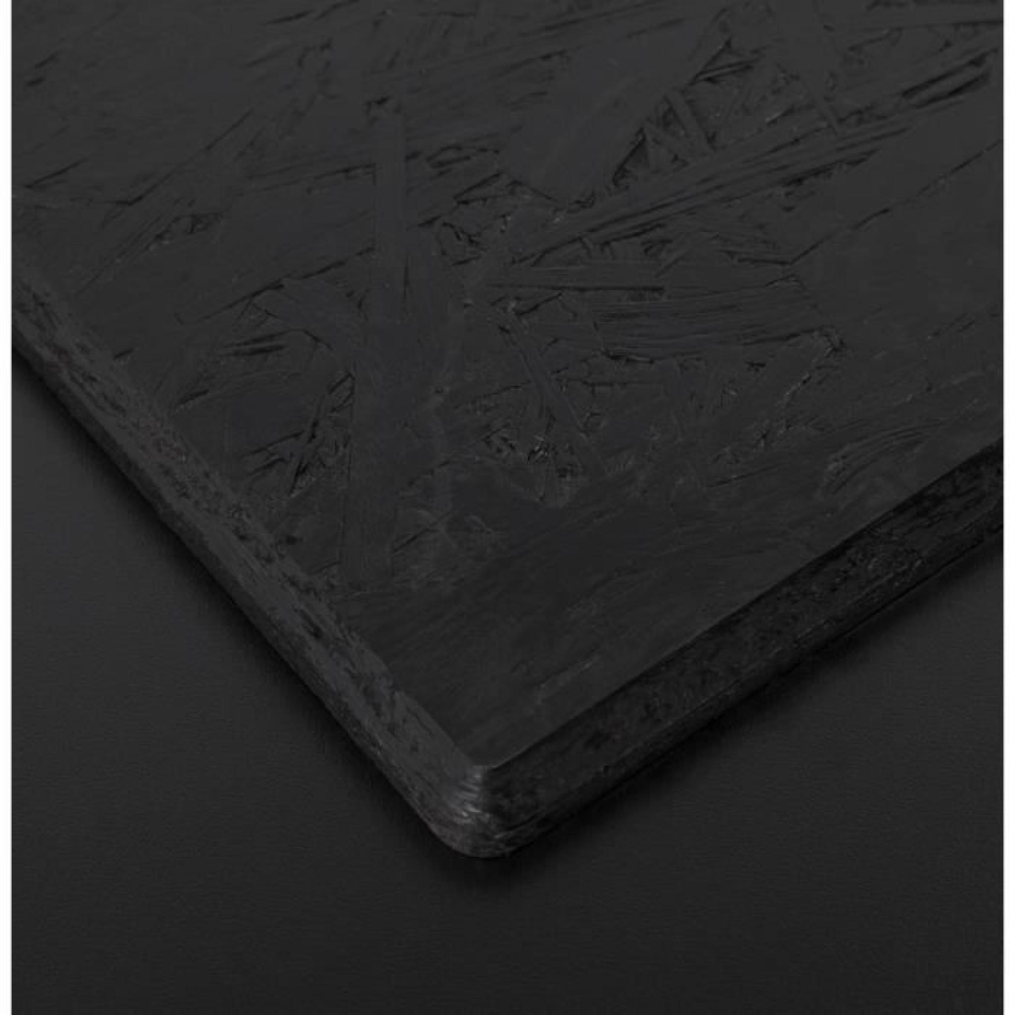 Plateau de table 'PLANO' carré 68x68cm noir en ... pas cher