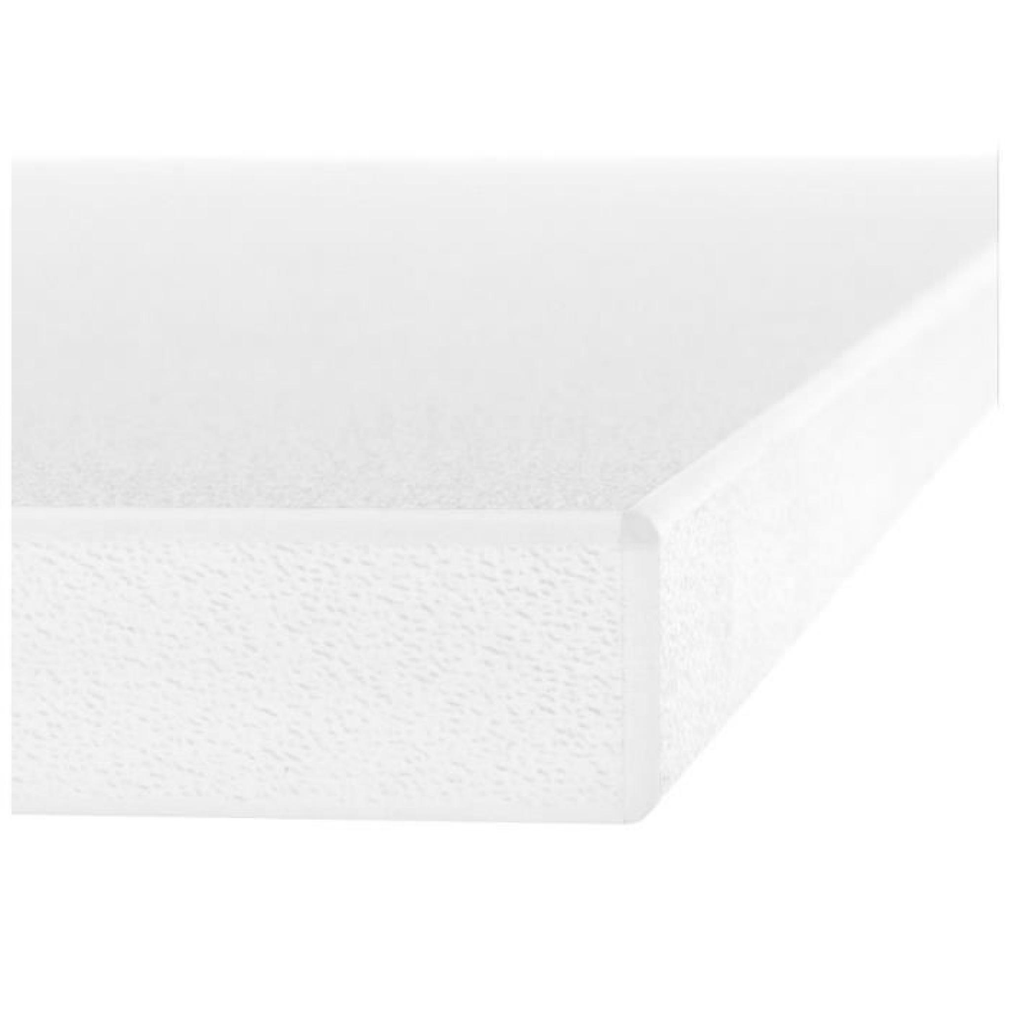 Plateau de table 'ZINC' 140x70cm en bois blanc pas cher