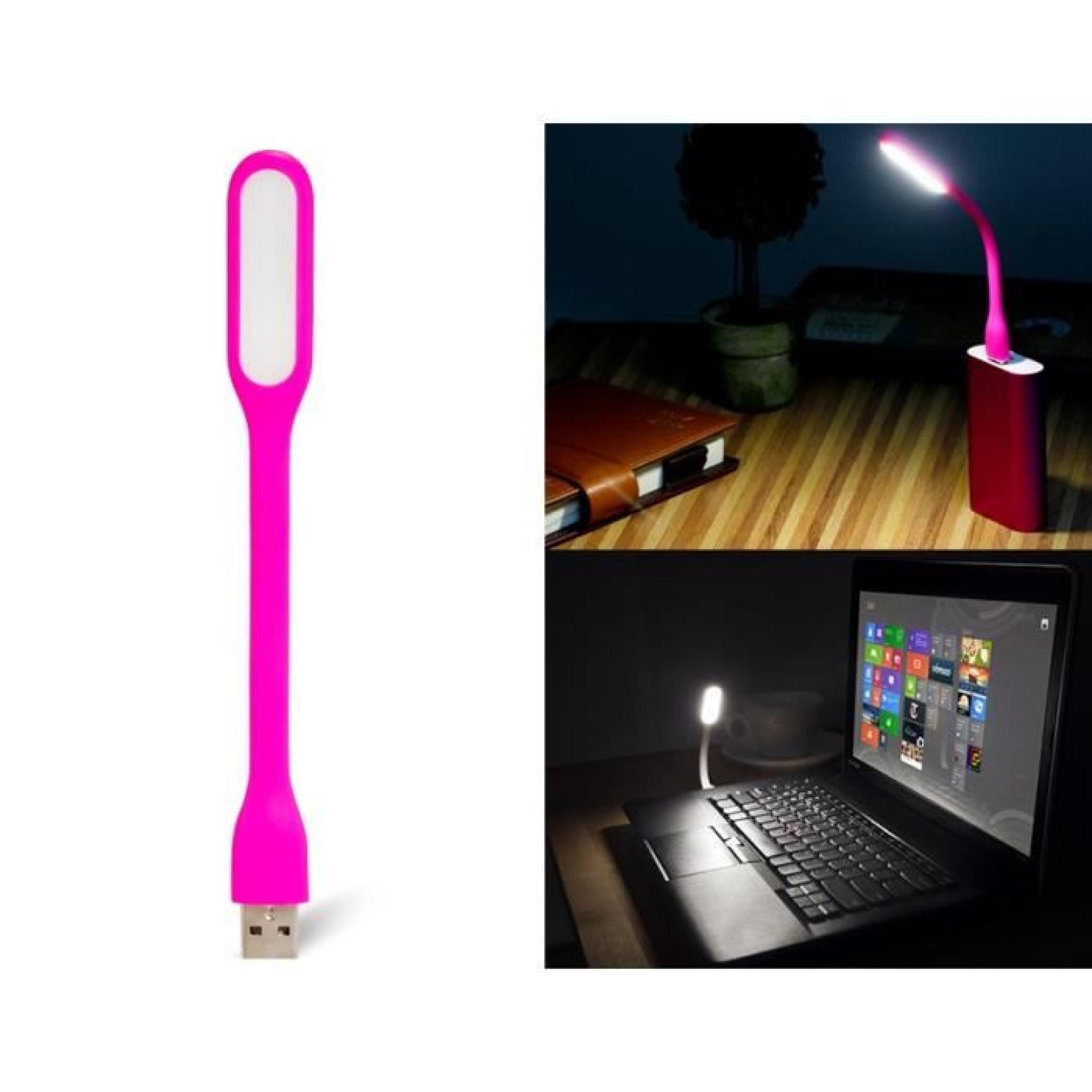 Portable USB LED lampe pour Power Bank & Comupter (Rouge)