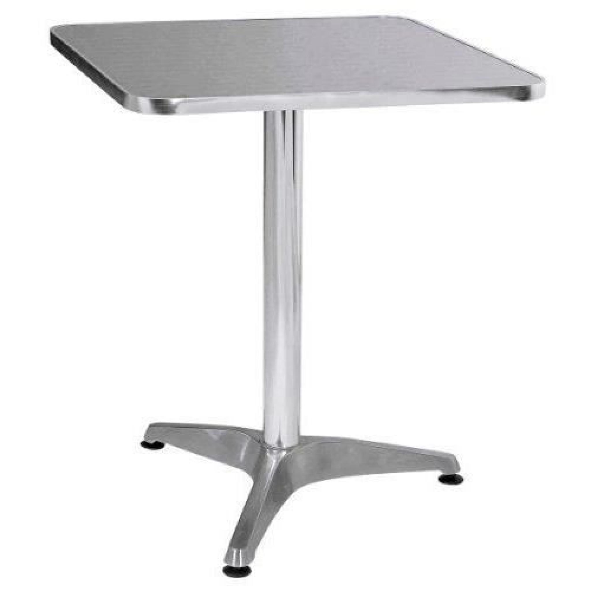 Premier Housewares 2401069 Table de Bistrot Aluminium…