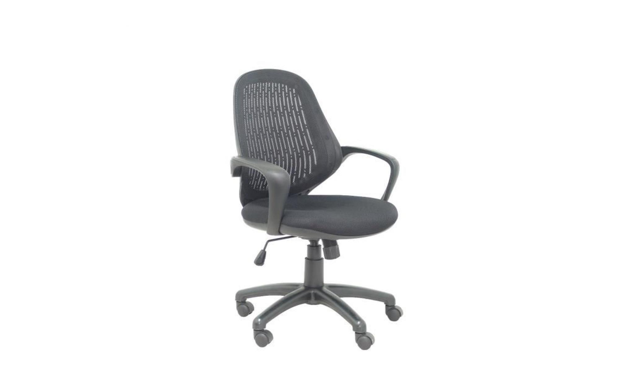 pyc modèle murcia   chaise de bureau ergonomique avec mécanisme d'inclinaison et réglable en hauteur   dossier du maille respiran...