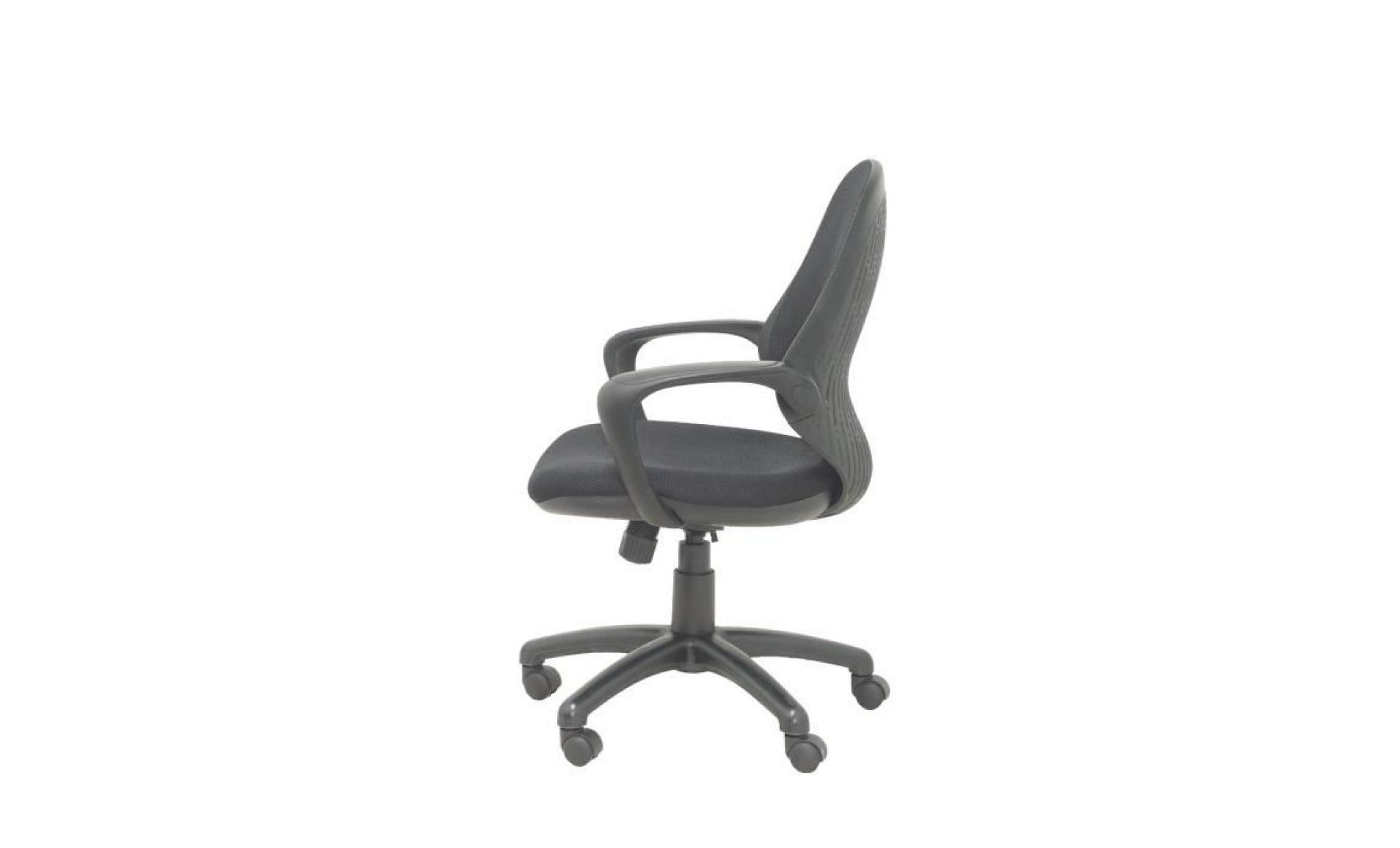 pyc modèle murcia   chaise de bureau ergonomique avec mécanisme d'inclinaison et réglable en hauteur   dossier du maille respiran... pas cher