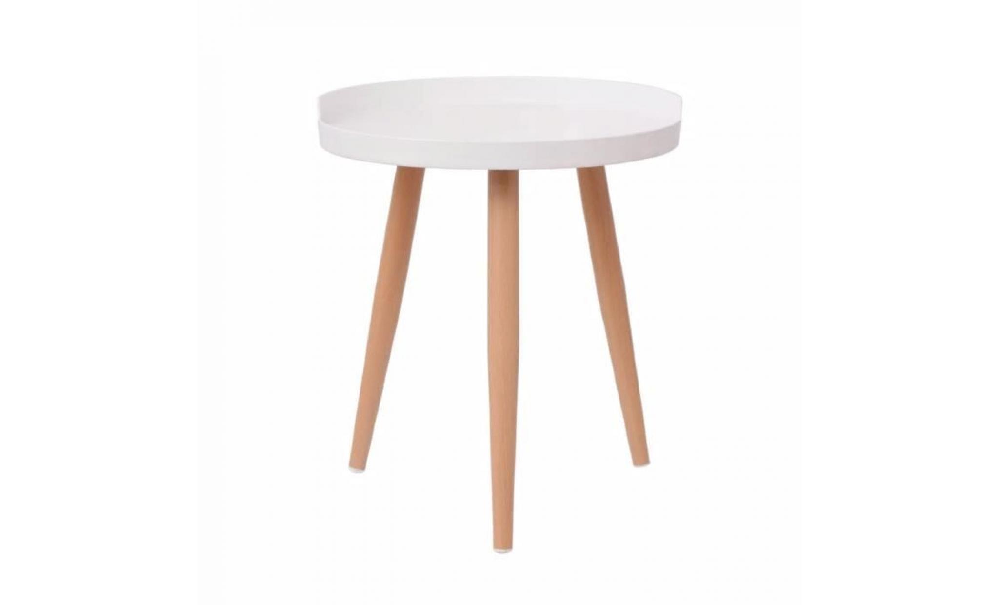 r18 cette table basse a plateau rond, avec son design elegant, pratique et durable, s'adaptera a n'importe quel espace d