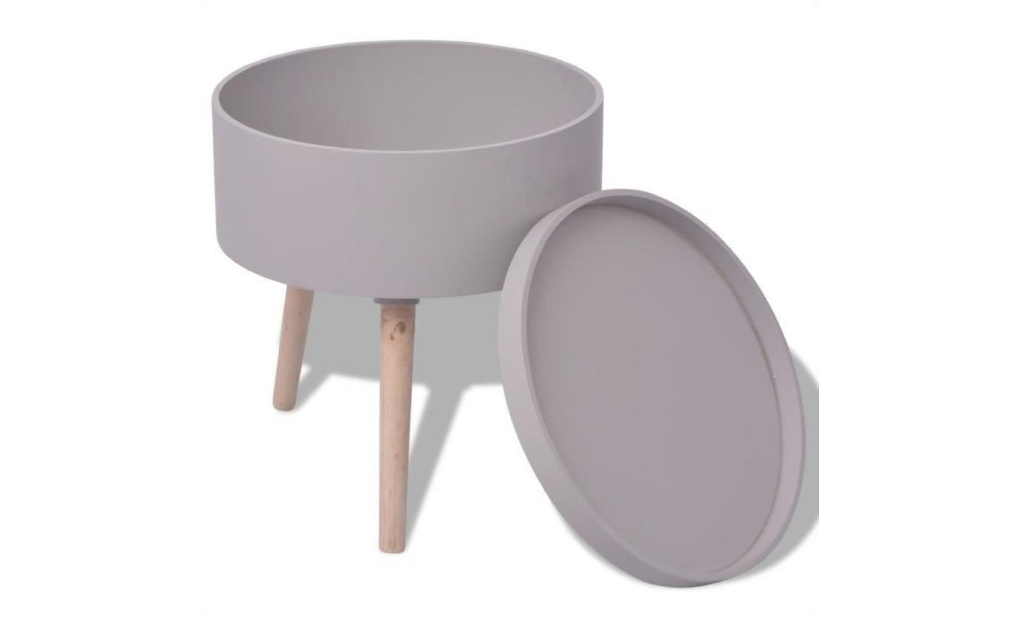 r46 cette table auxiliaire ronde avec plateau, avec son design elegant, pratique et durable, s'accordera avec n'importe