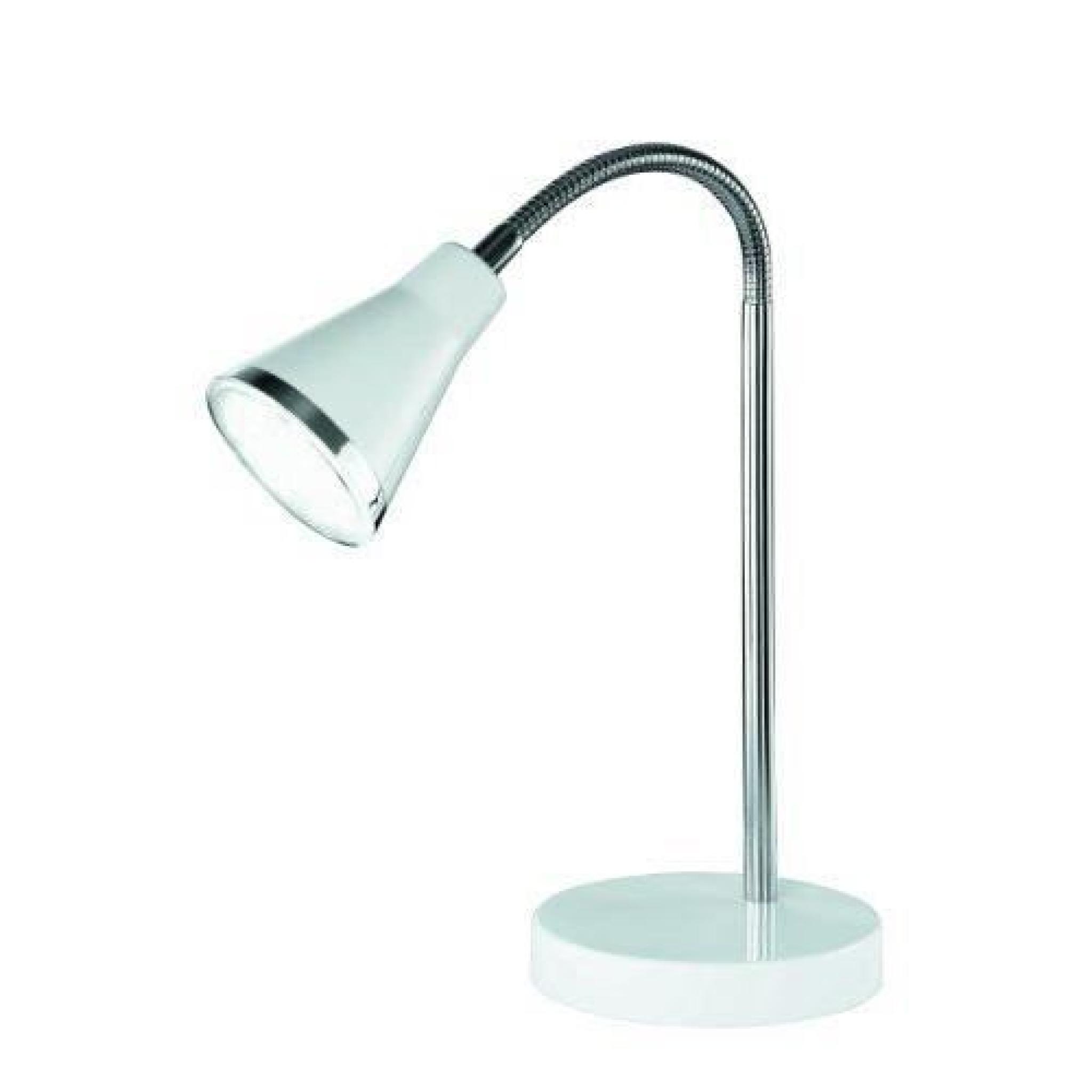 Reality Leuchten R52711101 Lampe flexible avec 1 ampoule LED SMD 5 W 240 lm 3000 K Blanc ø 11,5 cm