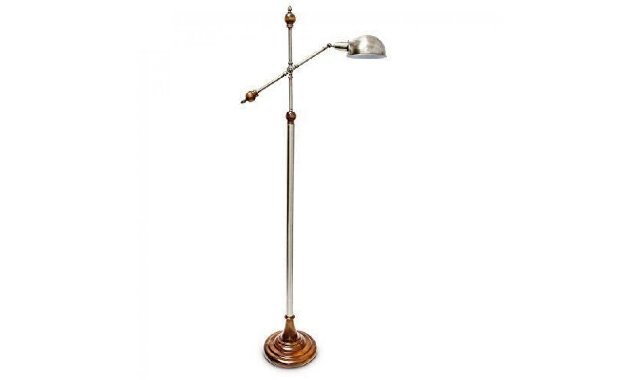 relaxdays 10018506 lampadaire avec design style ancien vintage shabby chic air retro pas cher